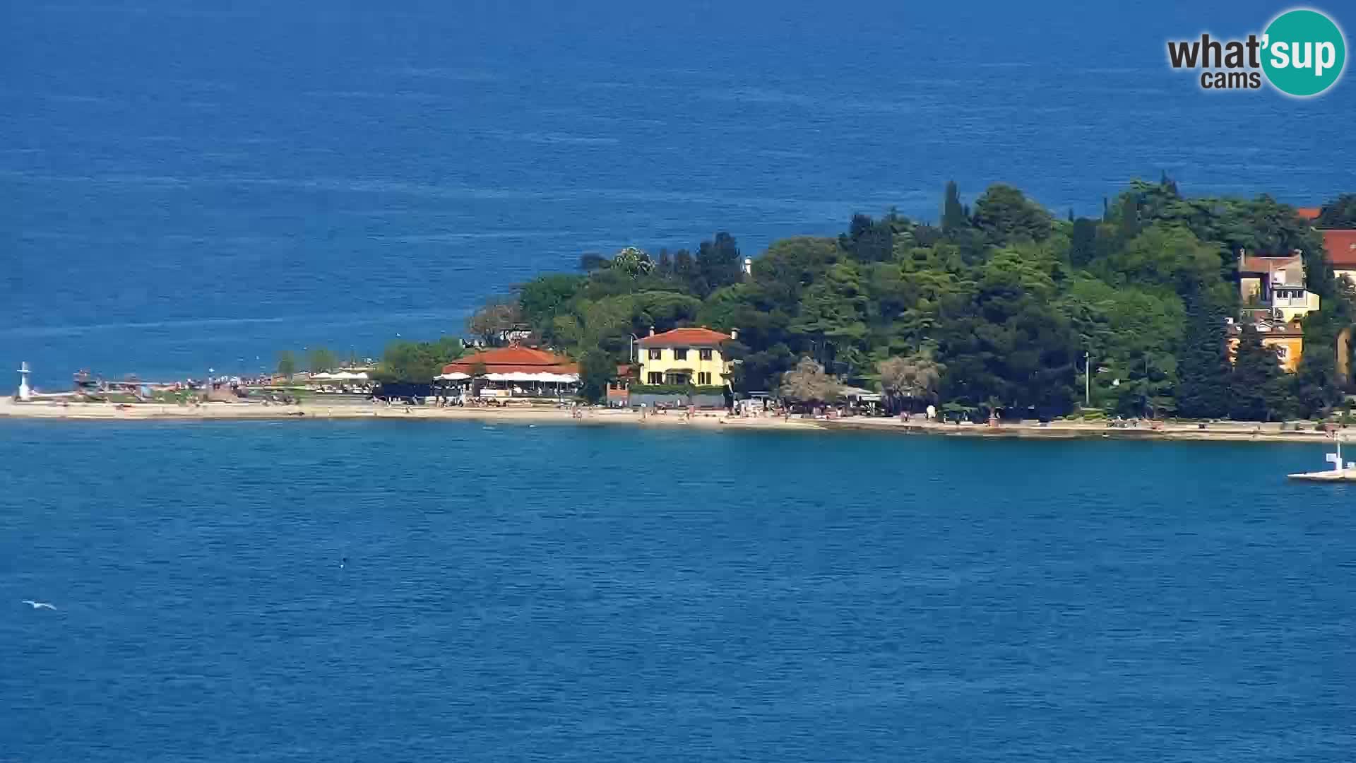 Izola webcam – Herrliche Aussicht von Belvedere Hotels