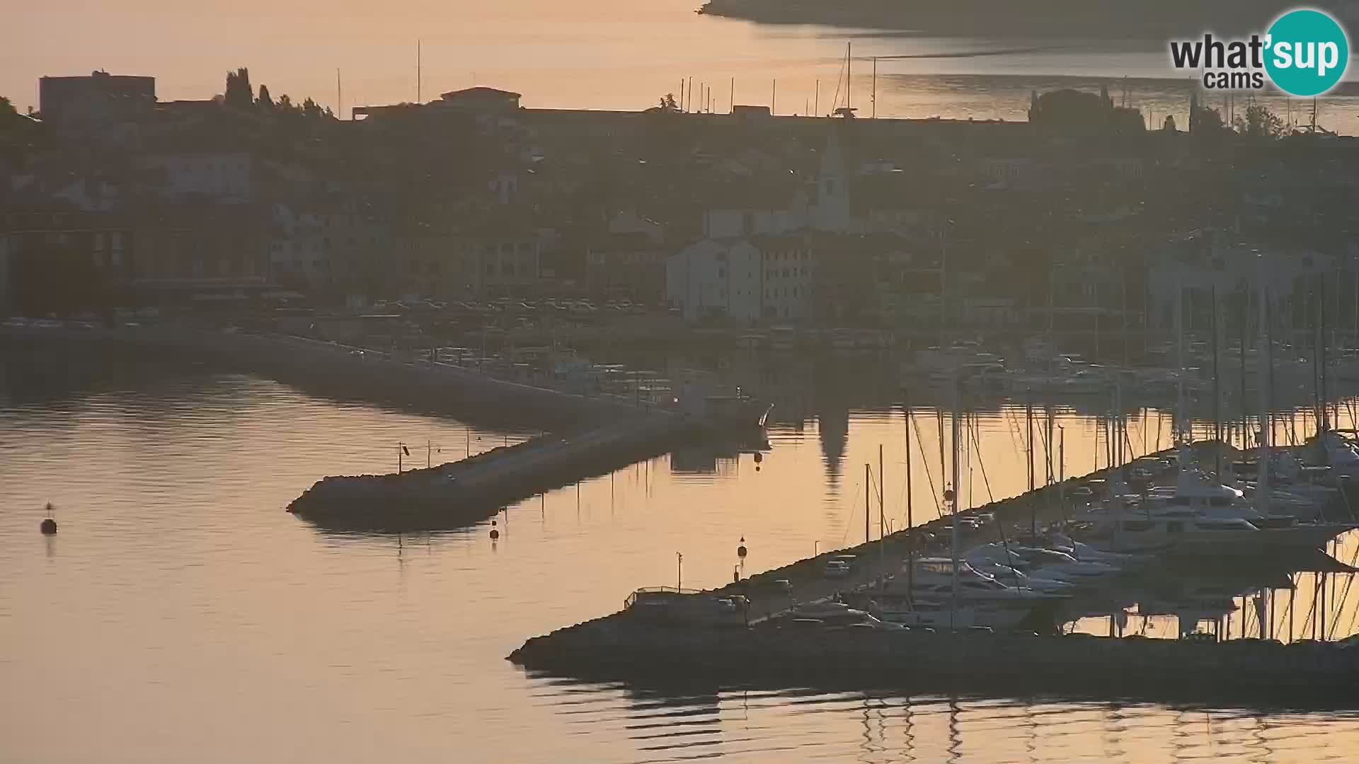 Webcam Izola – Live streaming from San Simon beach