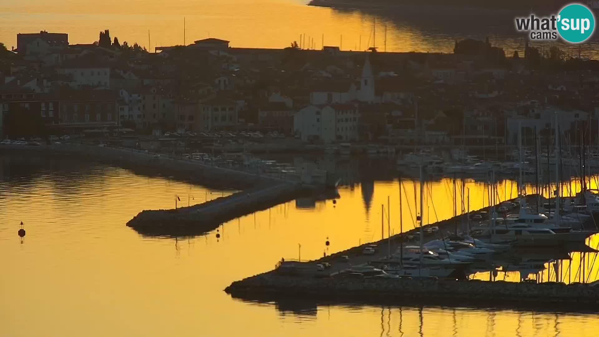 Izola webcam – Herrliche Aussicht von Belvedere Hotels