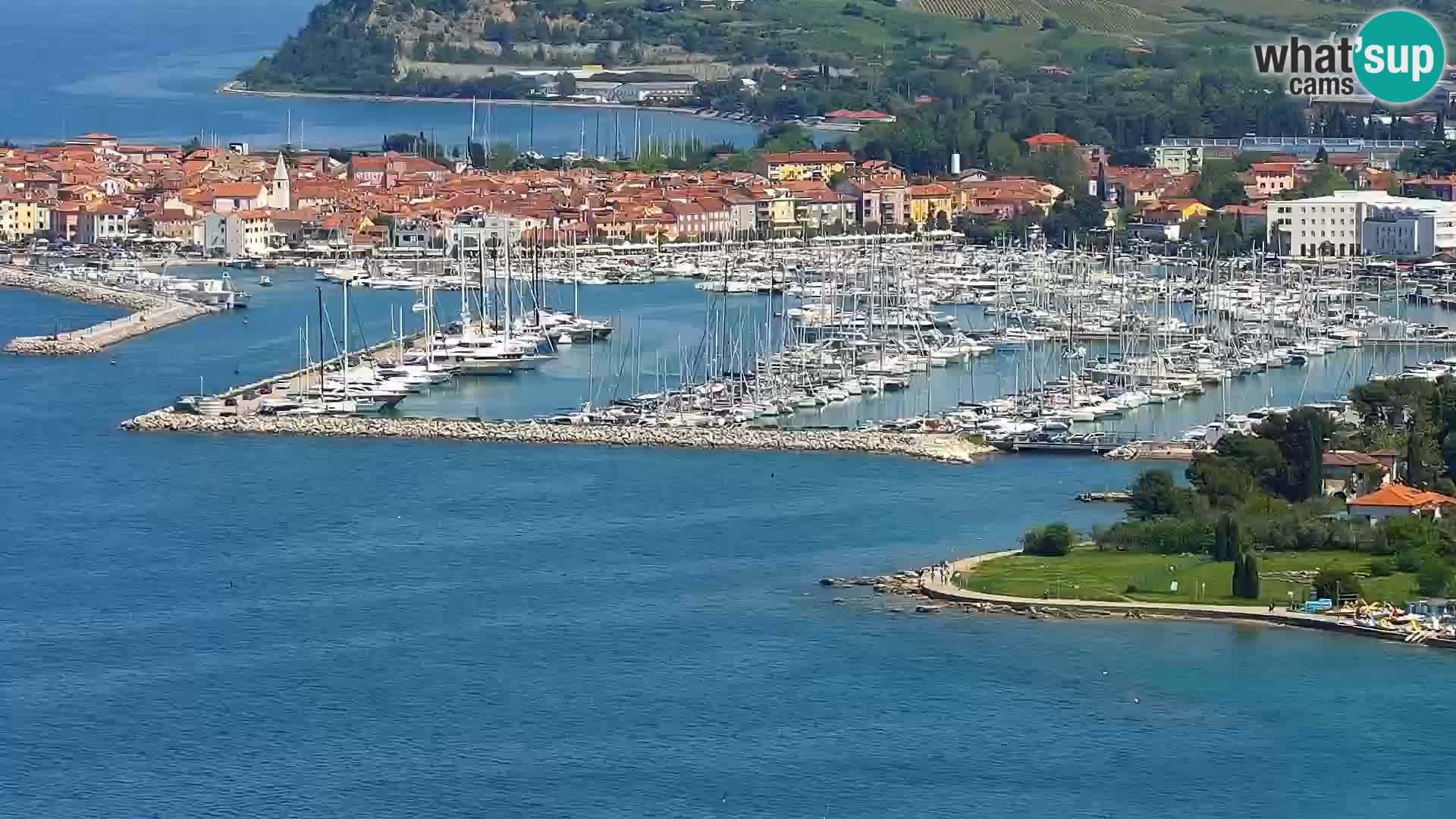 Izola webcam – Herrliche Aussicht von Belvedere Hotels