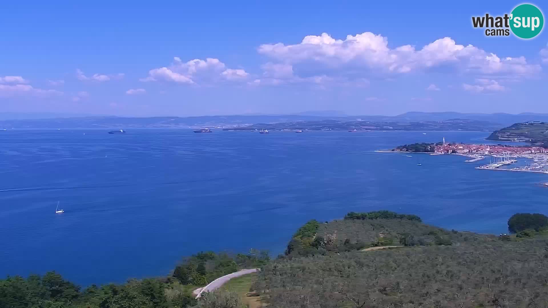 Spletna kamera Izola – plaža San Simon