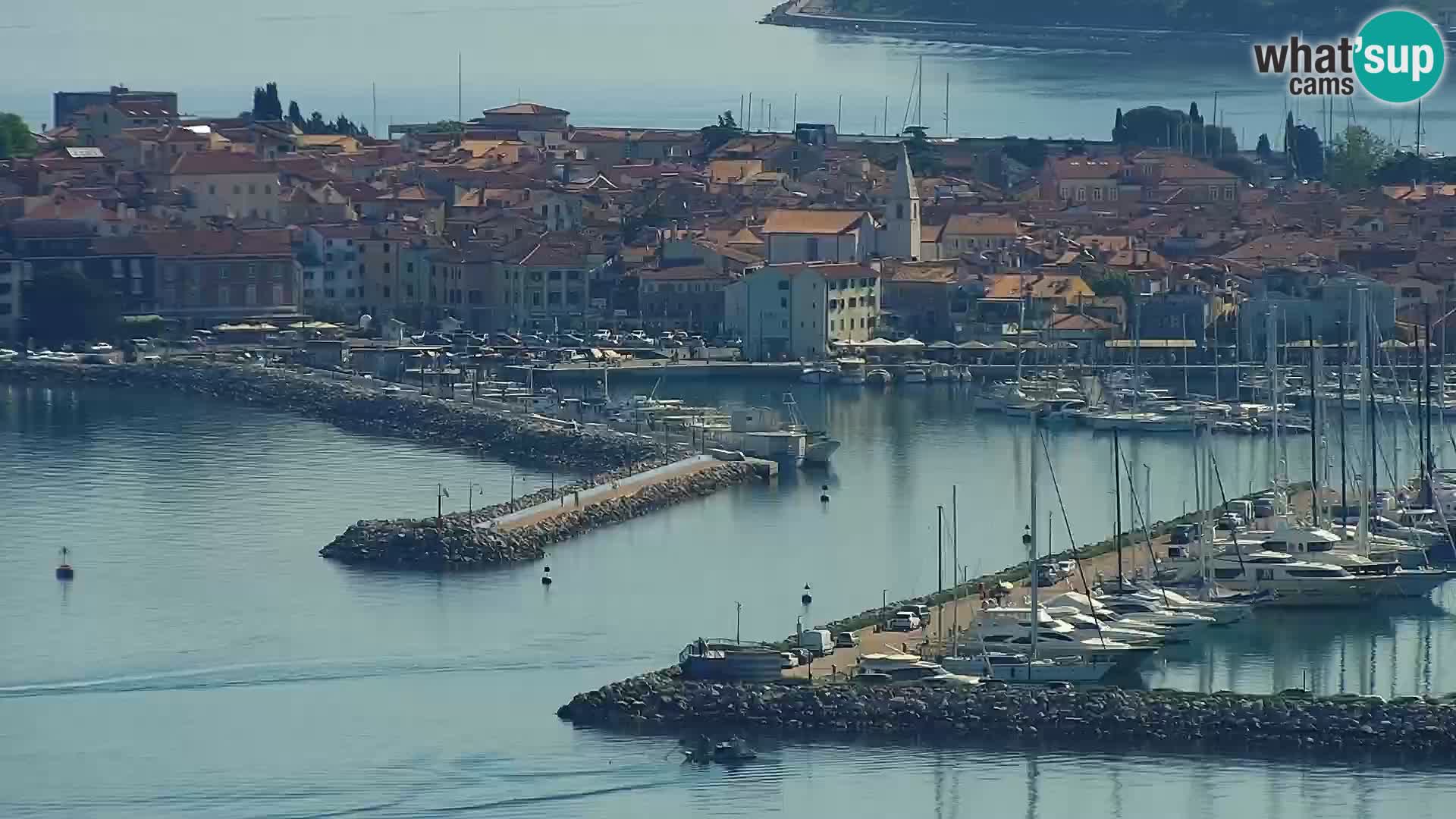 Webcam Izola – plage San Simon