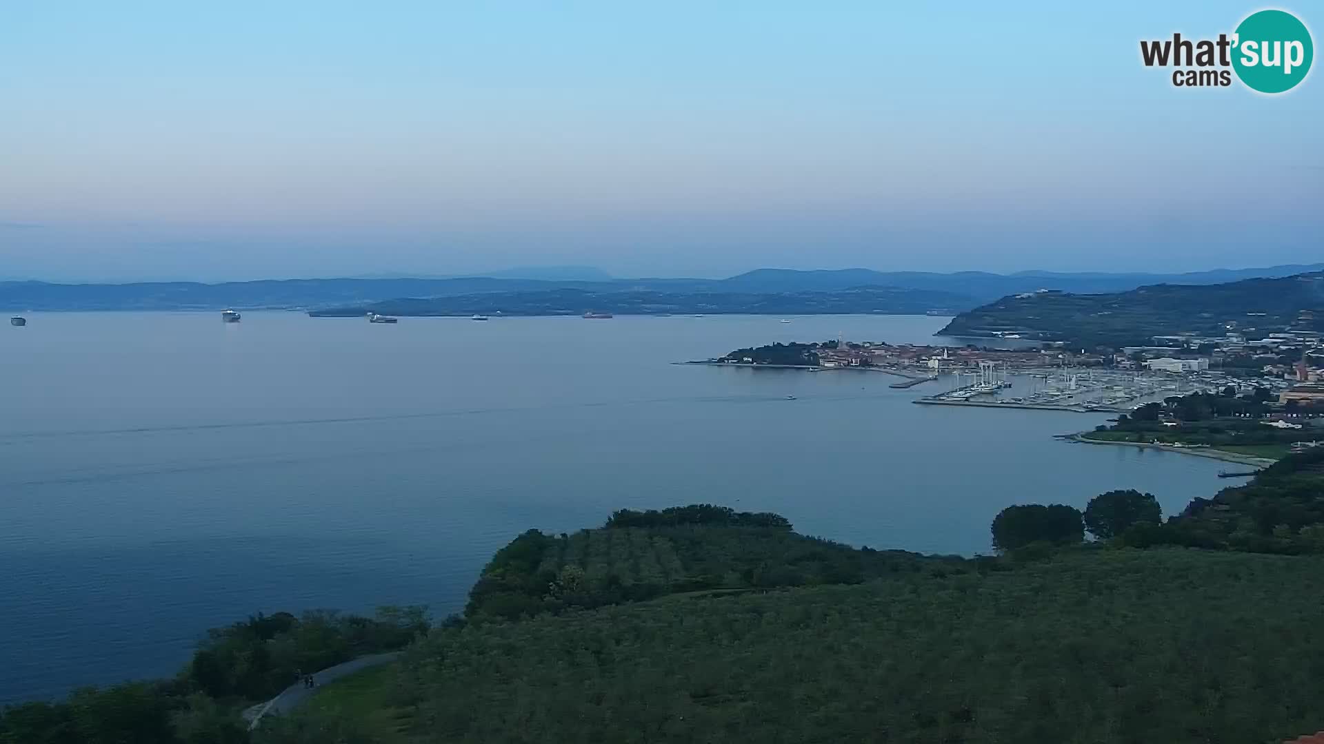 Webcam Izola – plage San Simon