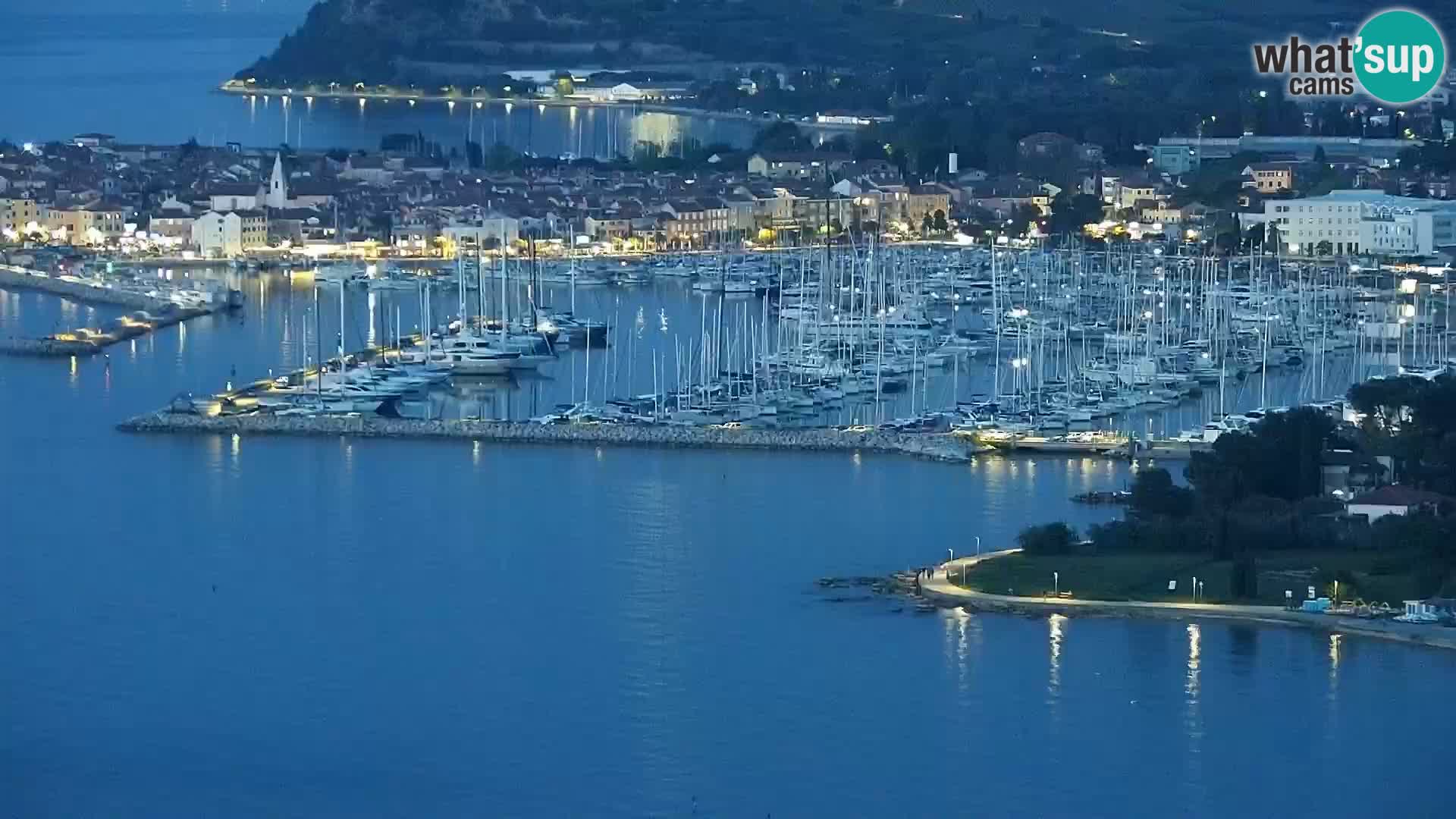 Webcam Izola – plage San Simon