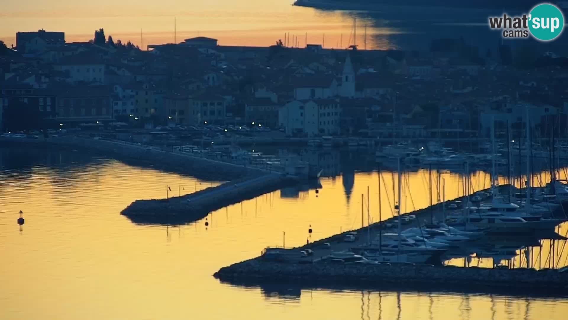 Webcam Izola – plage San Simon
