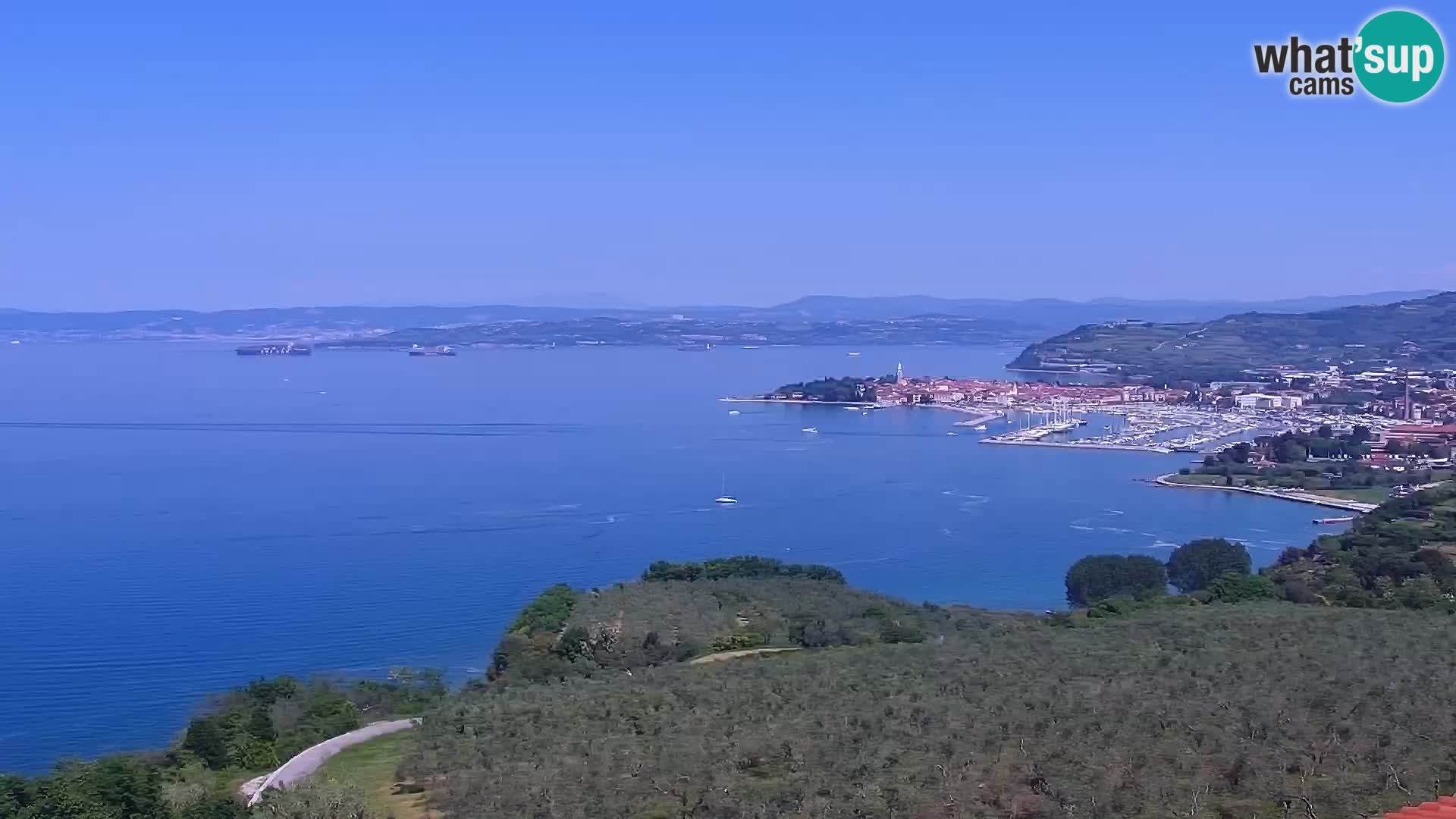 Webcam live Izola – strand San Simon