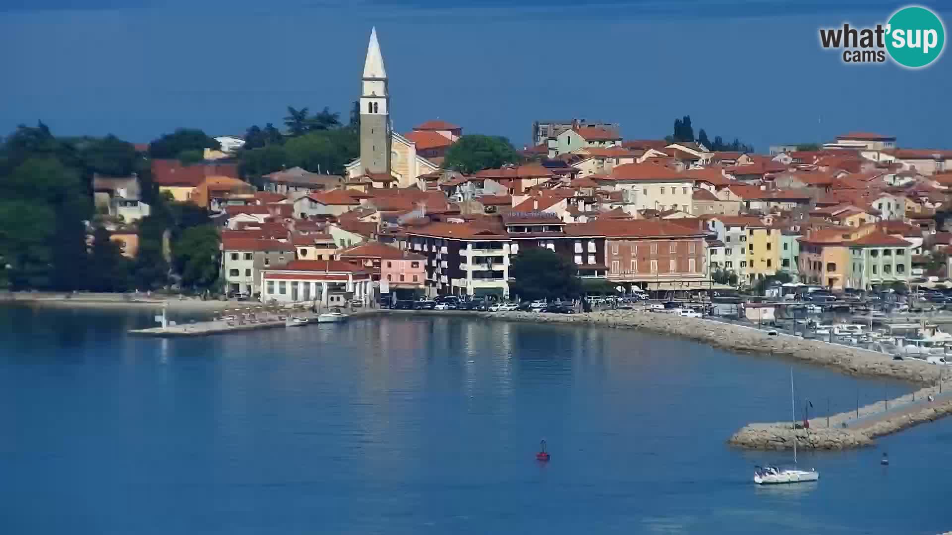 Webcam Izola – playa San Simon