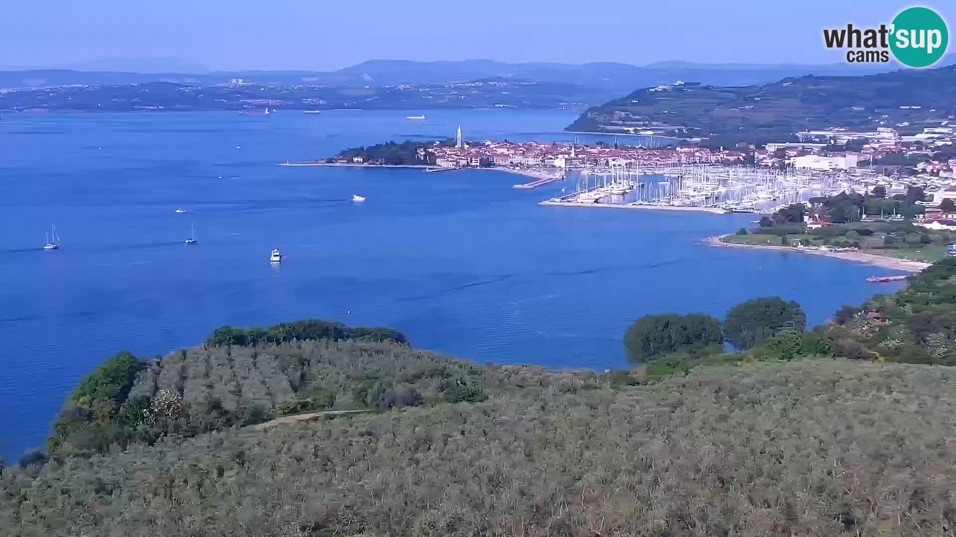 Webcam Izola – Live streaming from San Simon beach