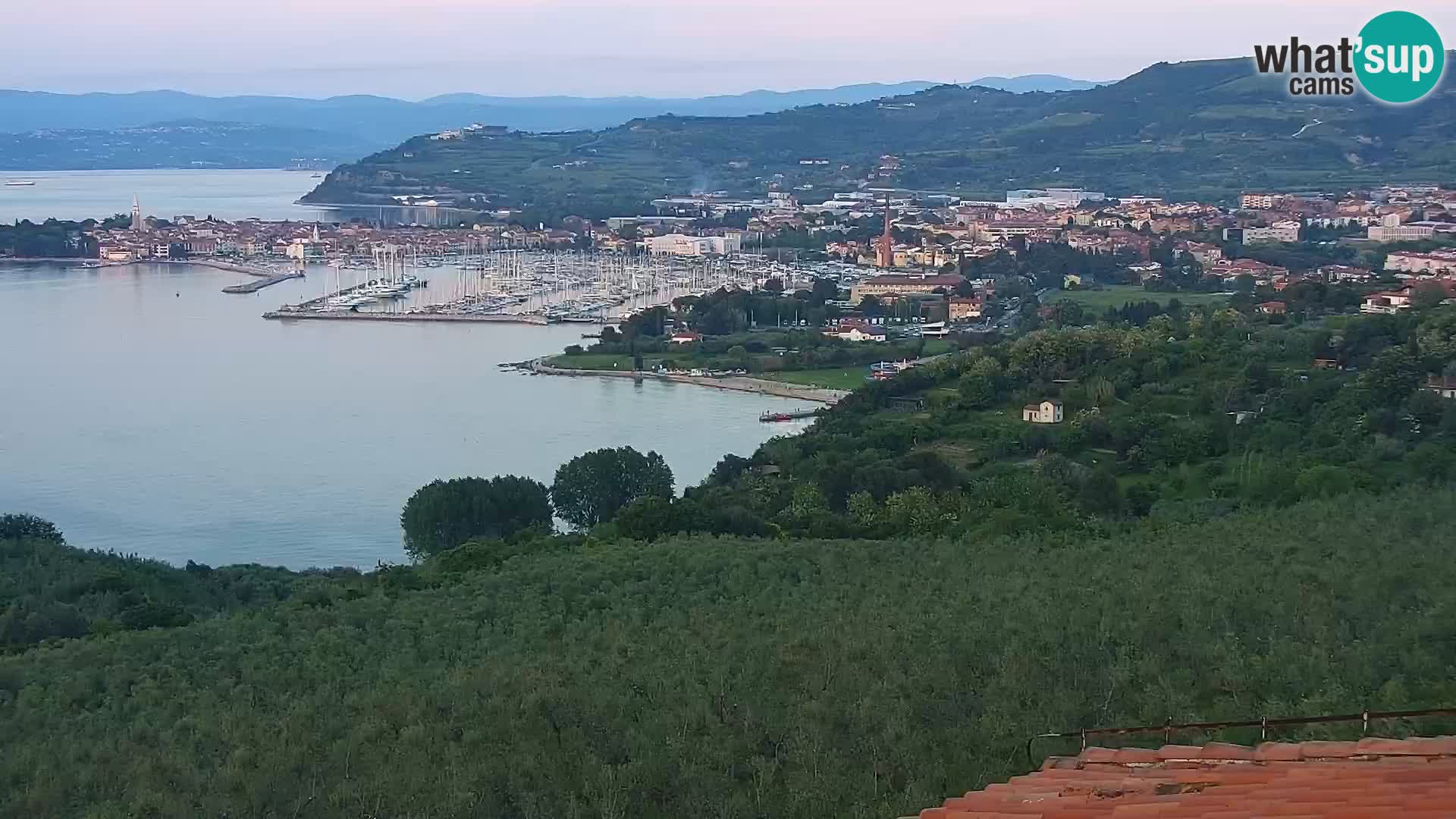 Web Kamera Izola – plaža San Simon