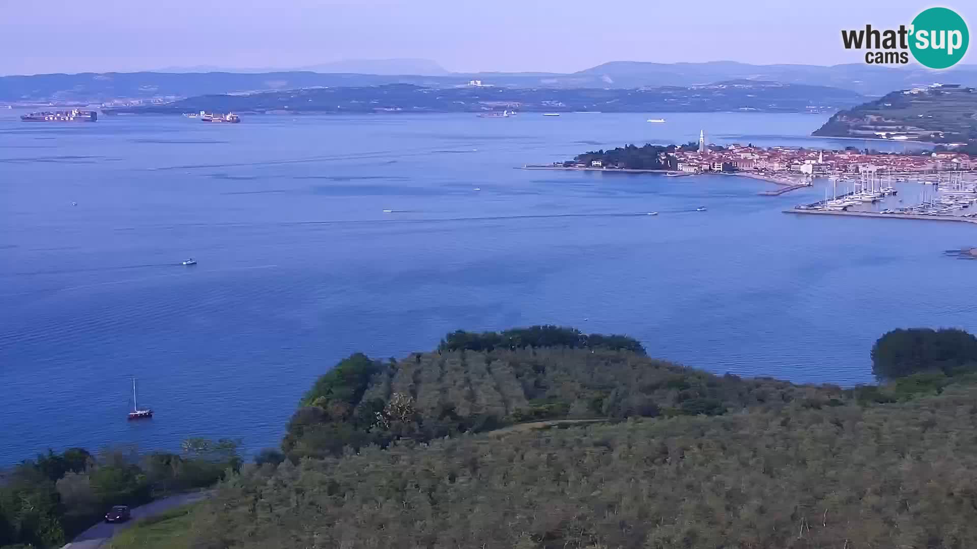 Webcam live Isola – spiaggia San Simone
