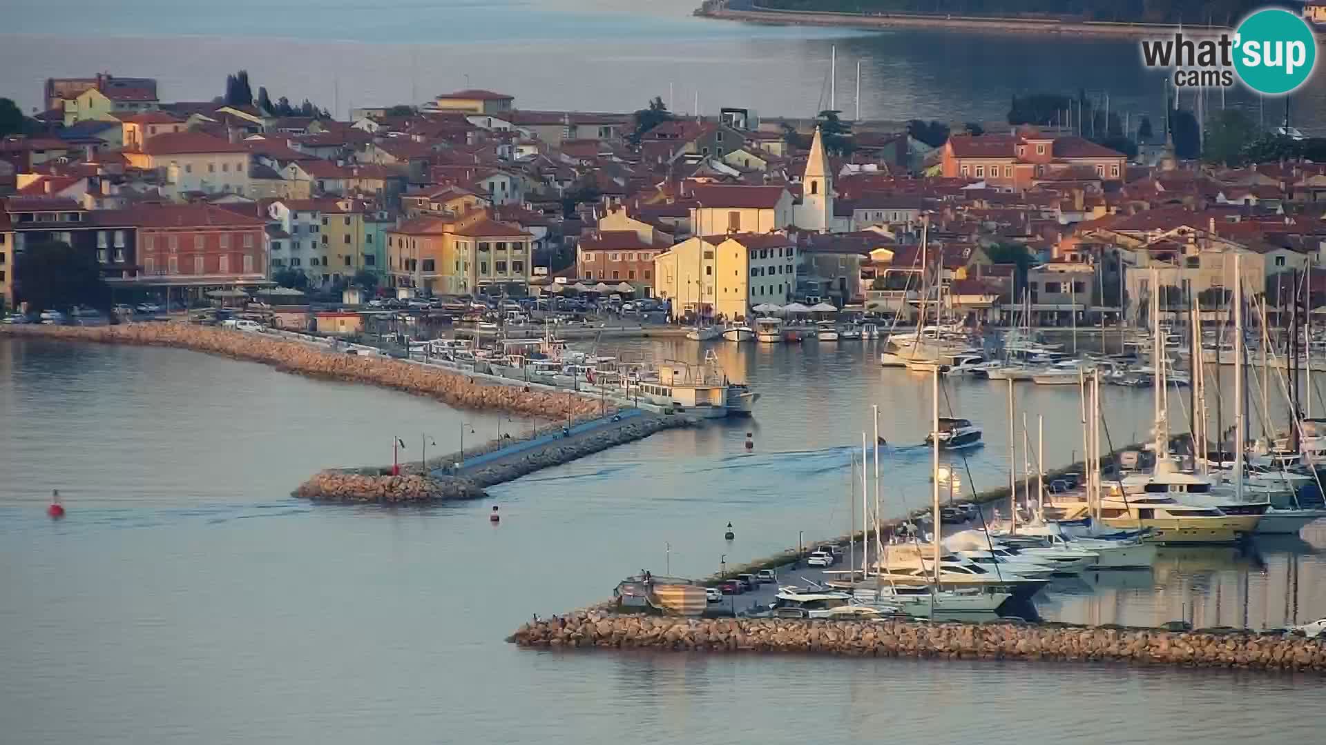 Webcam live Izola – strand San Simon
