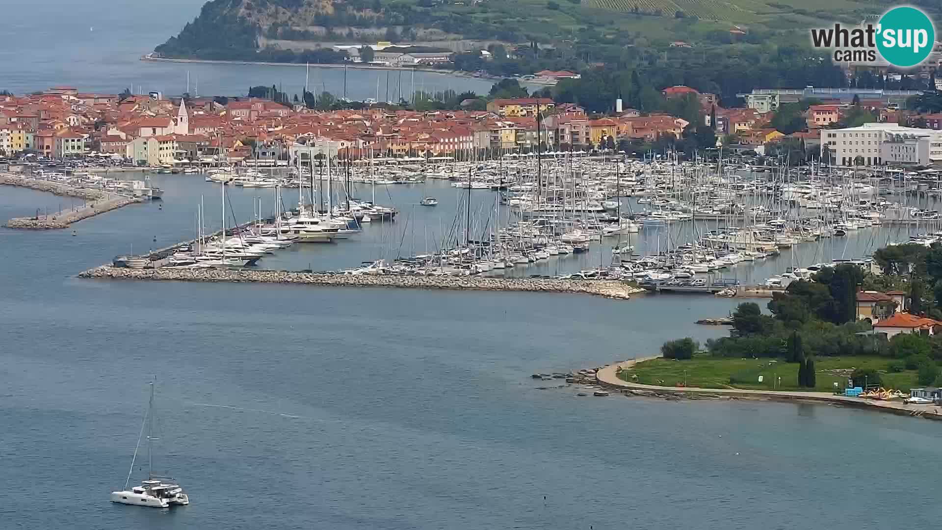 Web Kamera Izola – plaža San Simon