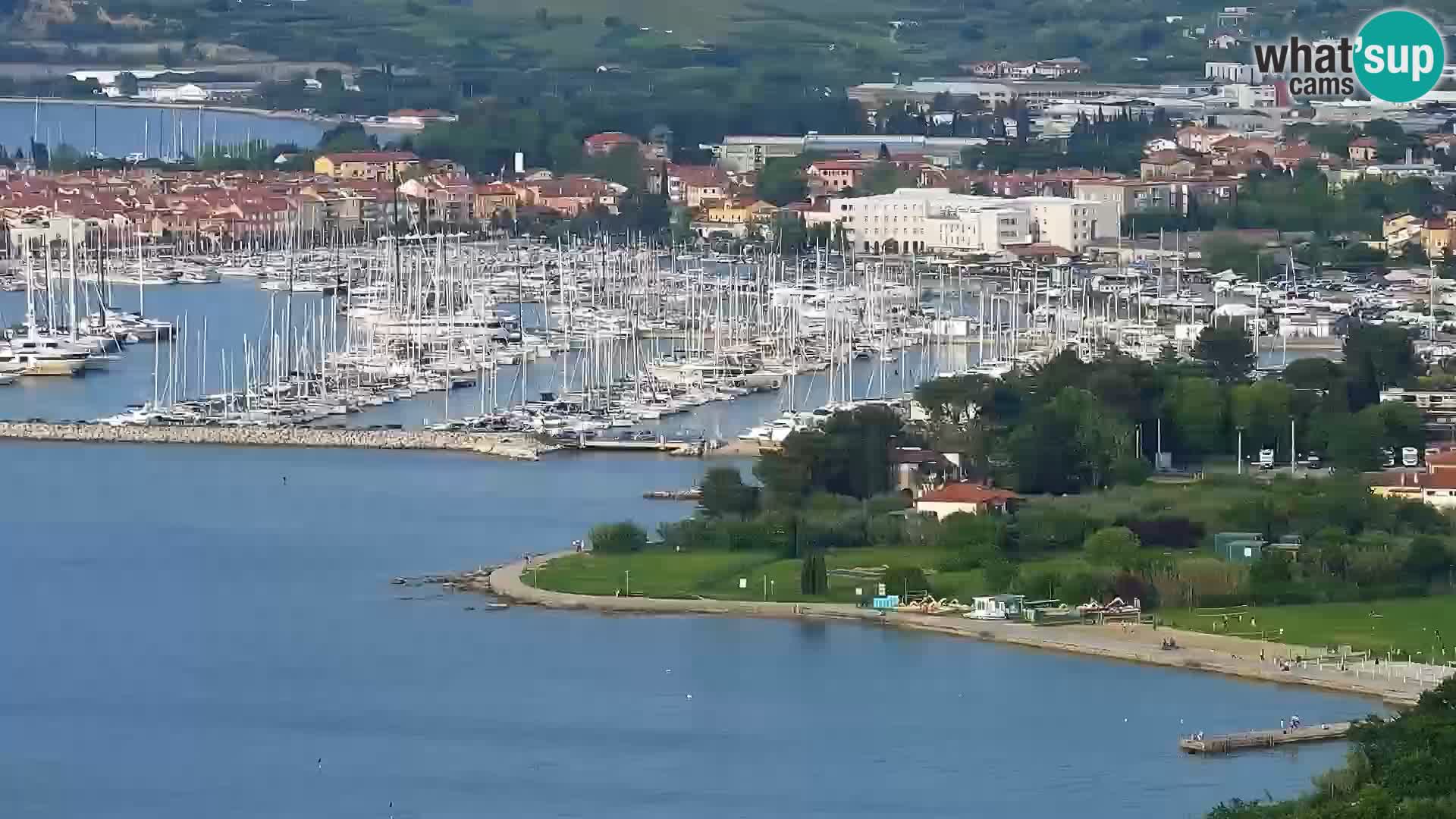 Webcam Izola – playa San Simon