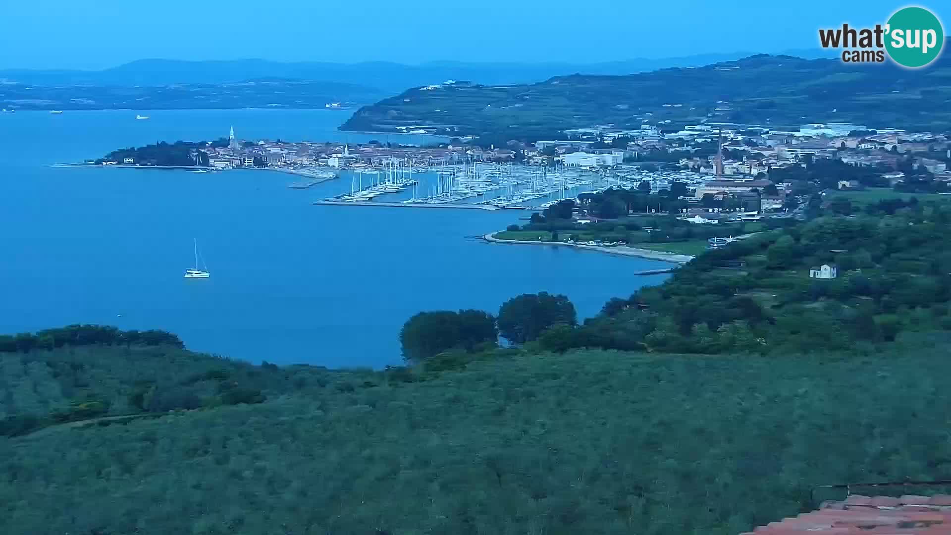 Webcam Izola – Live streaming from San Simon beach