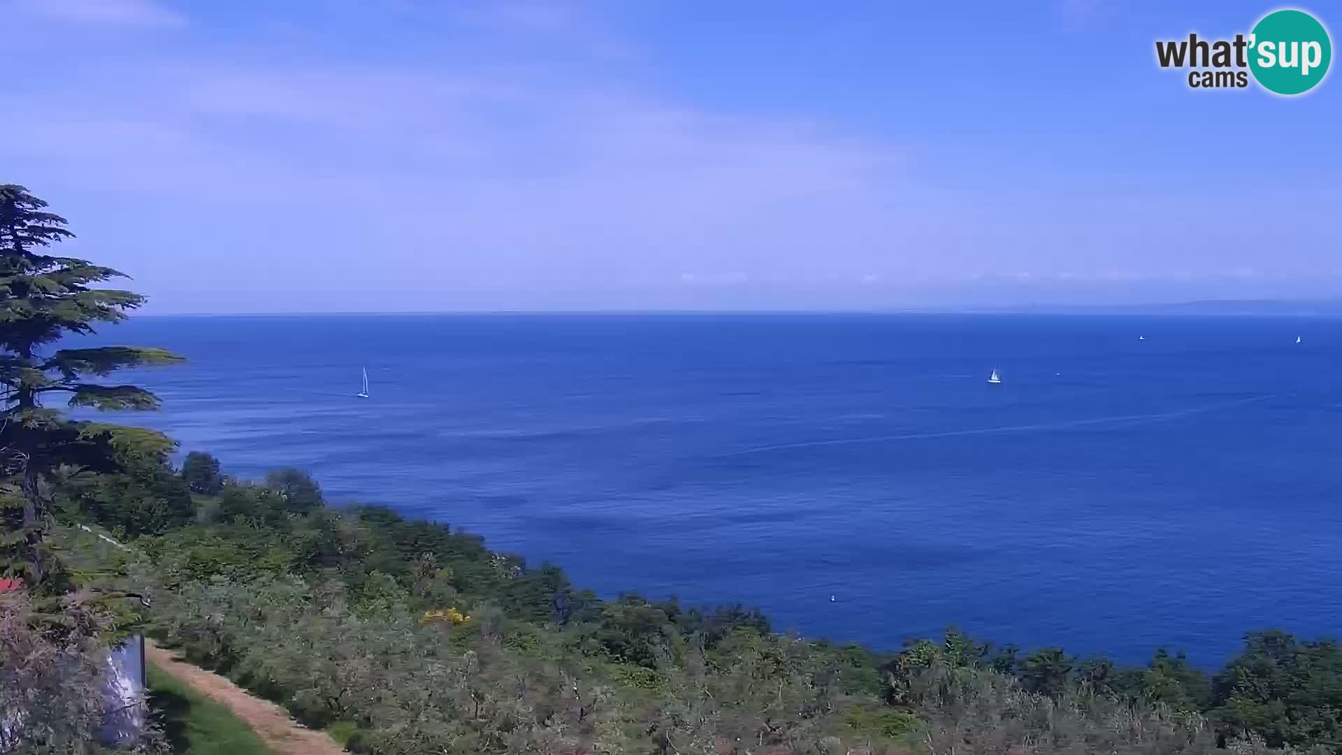 Web Kamera Izola – plaža San Simon