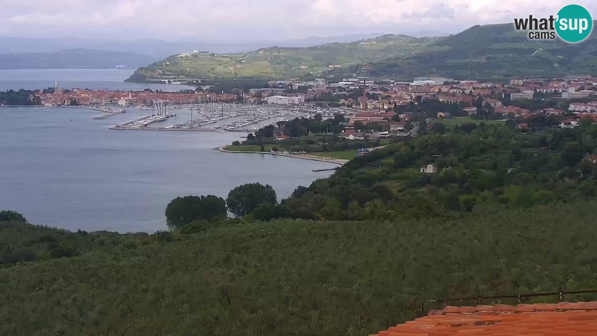Izola web kamera – enkraten pogled  sa hotelov Belvedere