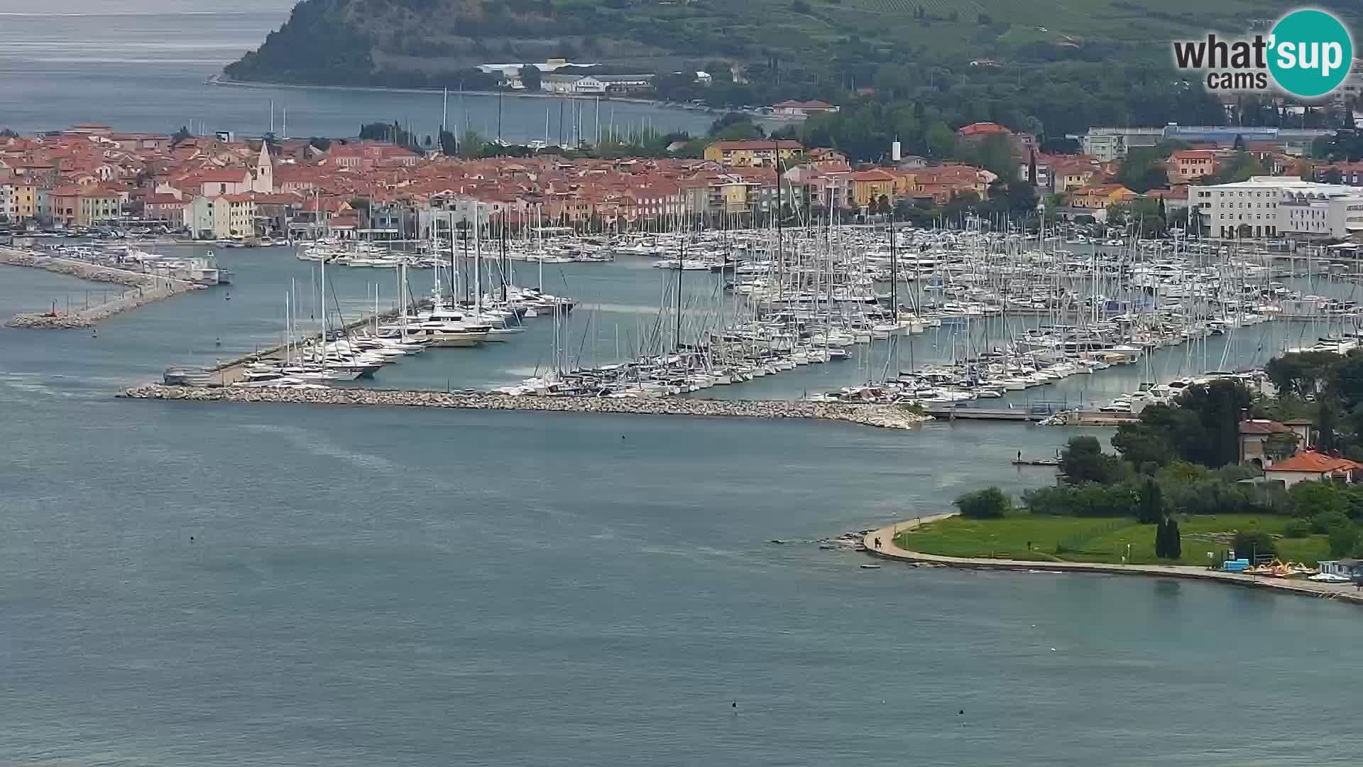 Spletna kamera Izola – plaža San Simon