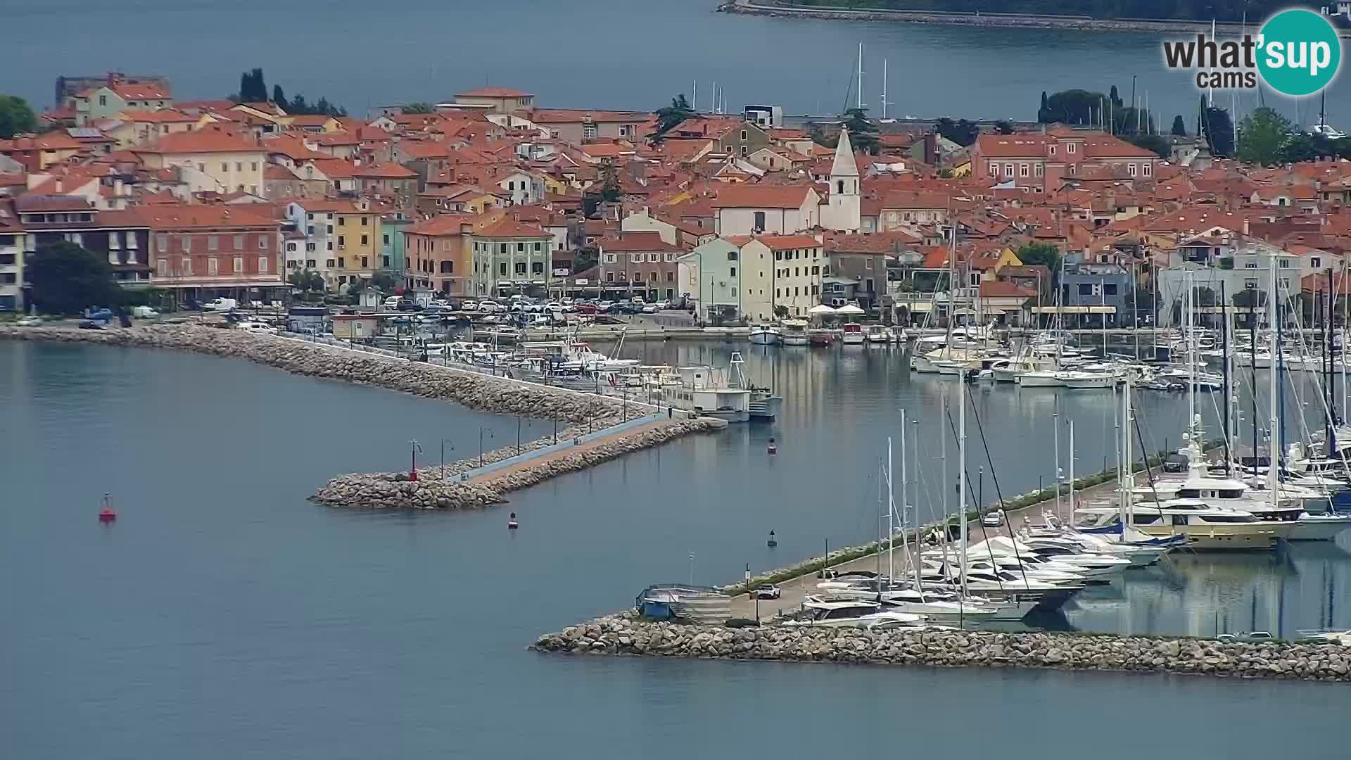 Webcam Izola – Live streaming from San Simon beach