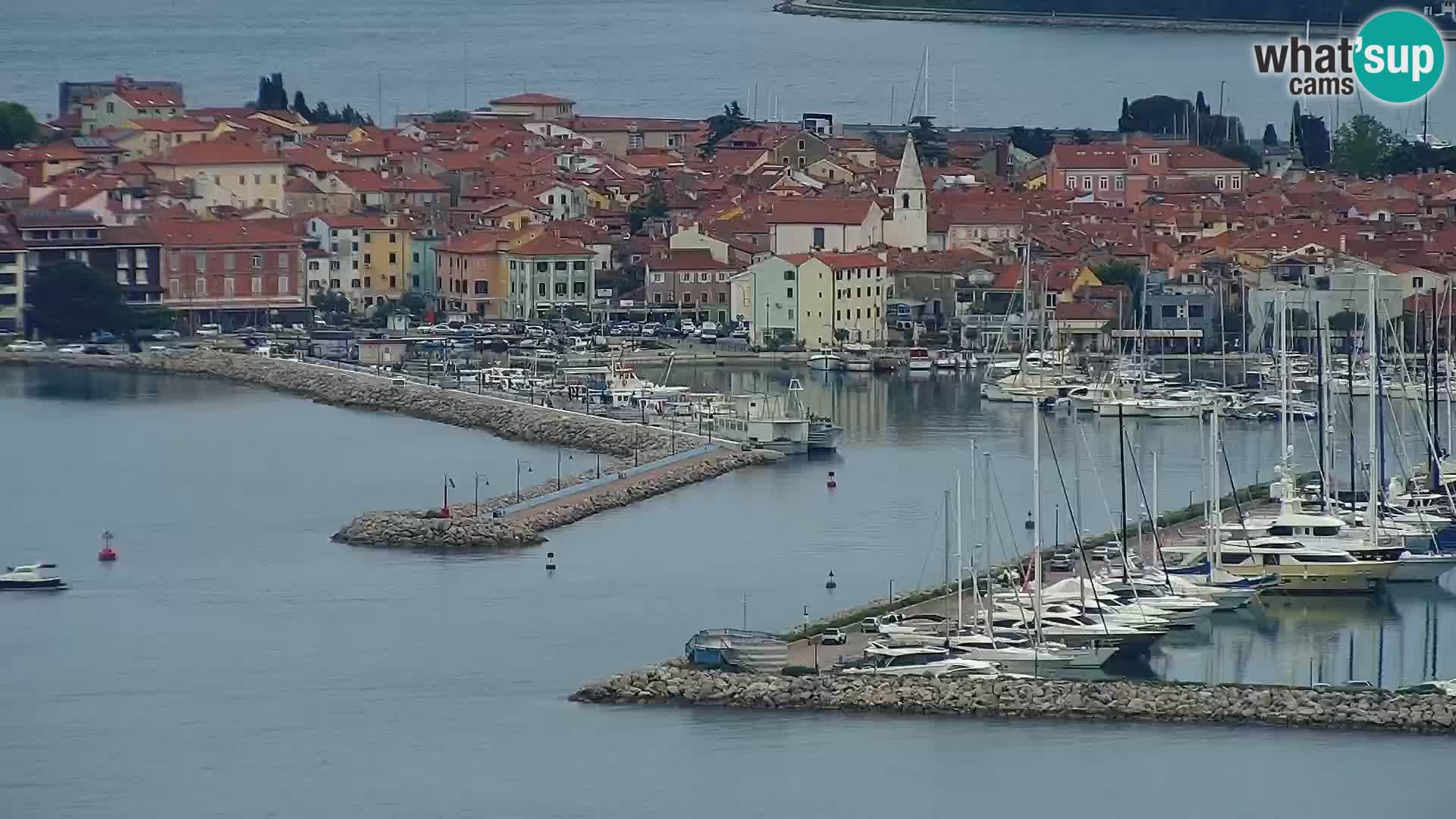 Webcam live Isola – spiaggia San Simone
