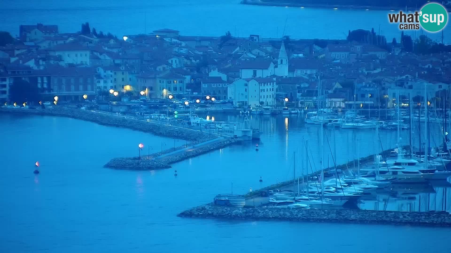 Spletna kamera Izola – plaža San Simon