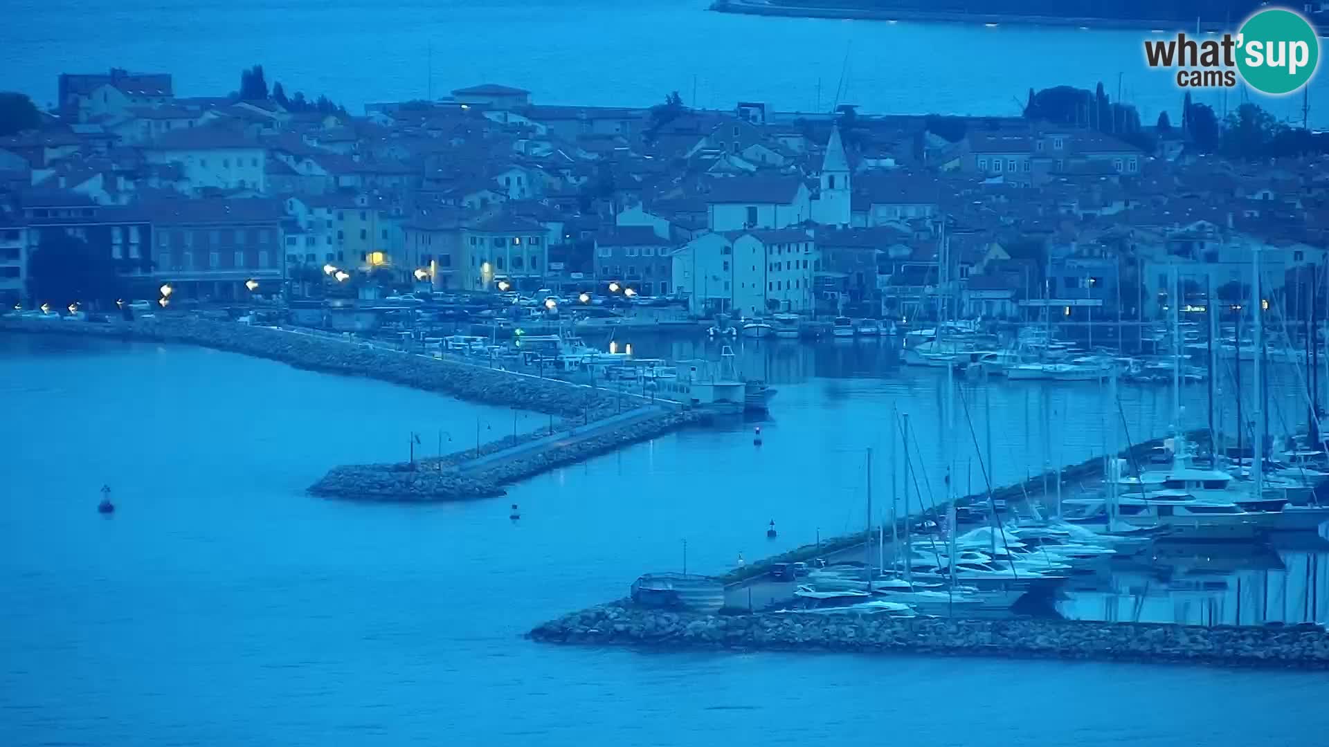 Webcam Izola – Live streaming from San Simon beach