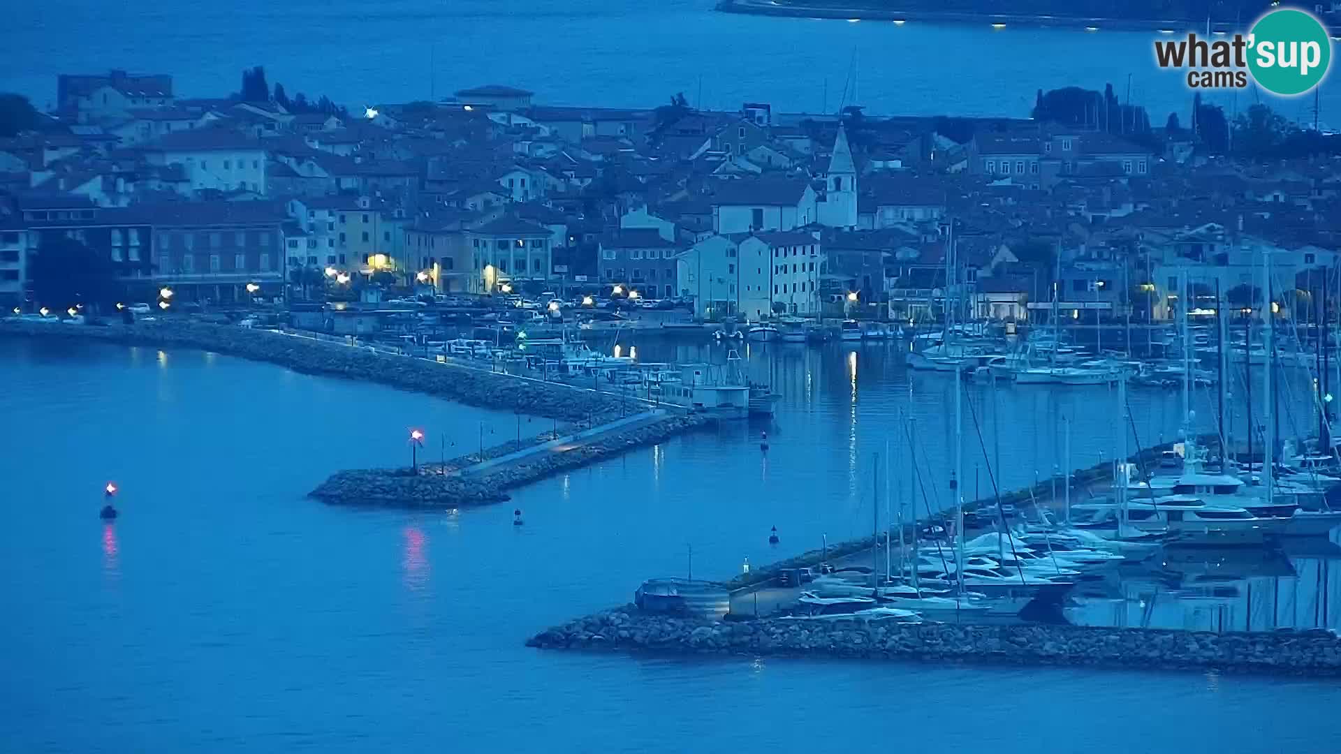 Web Kamera Izola – plaža San Simon