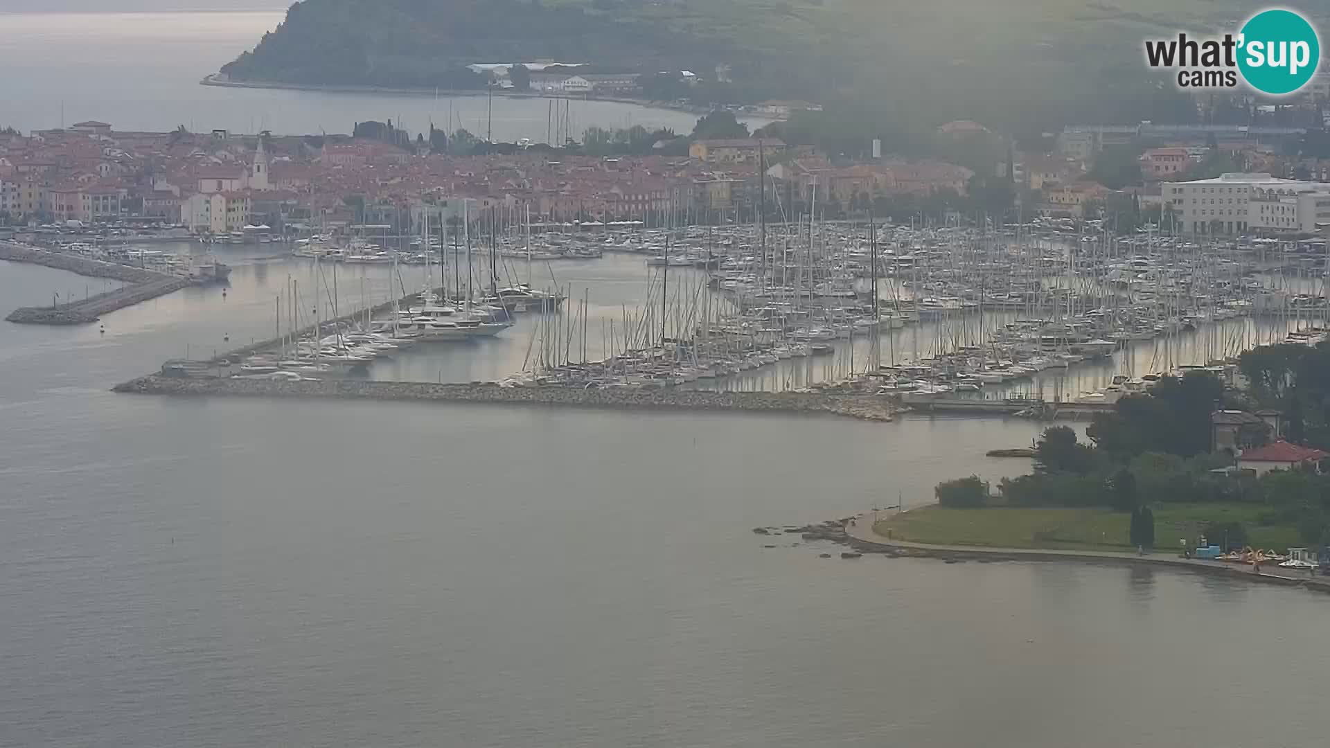 Webcam Izola – Live streaming from San Simon beach