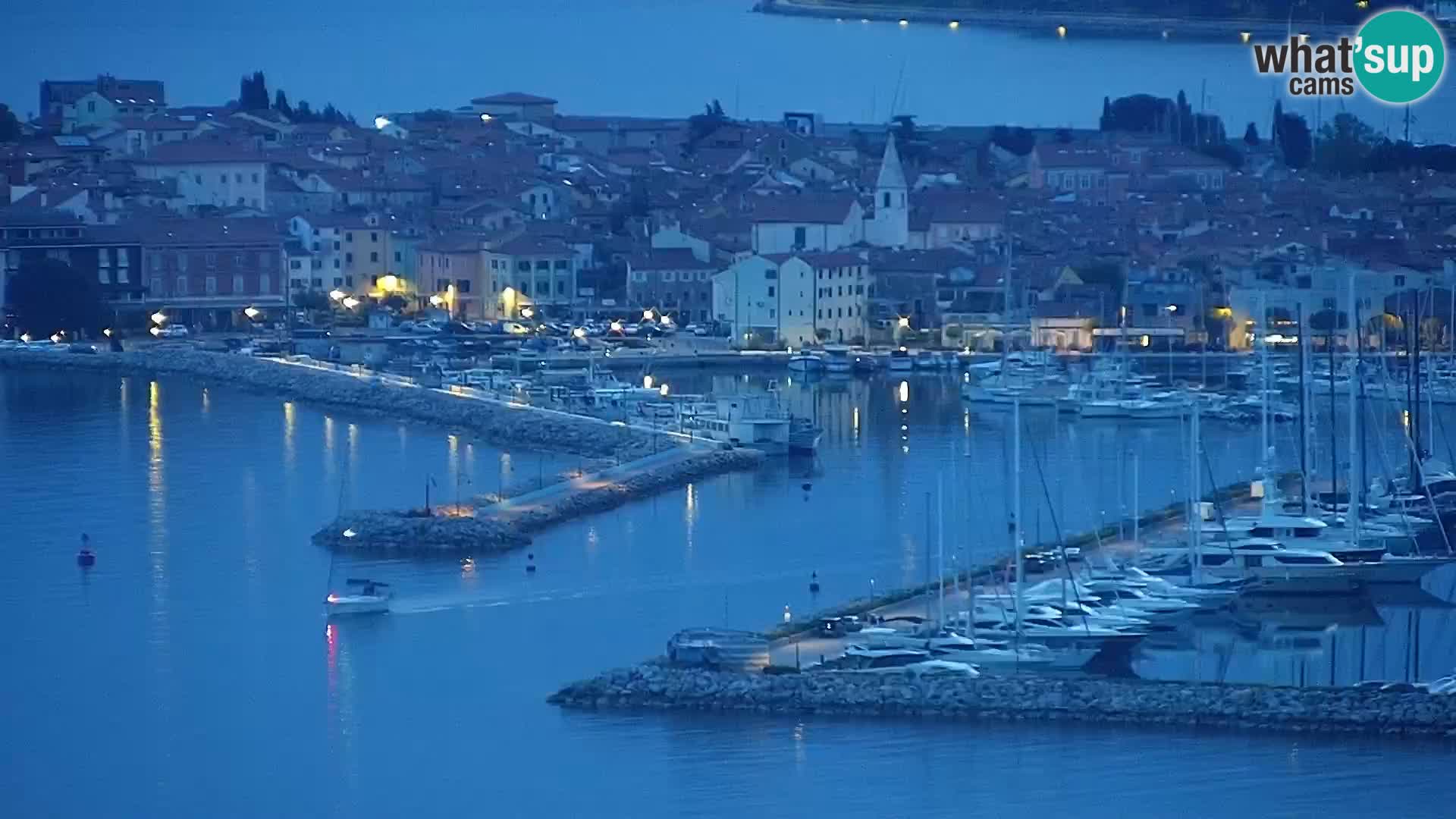Izola webcam – Herrliche Aussicht von Belvedere Hotels