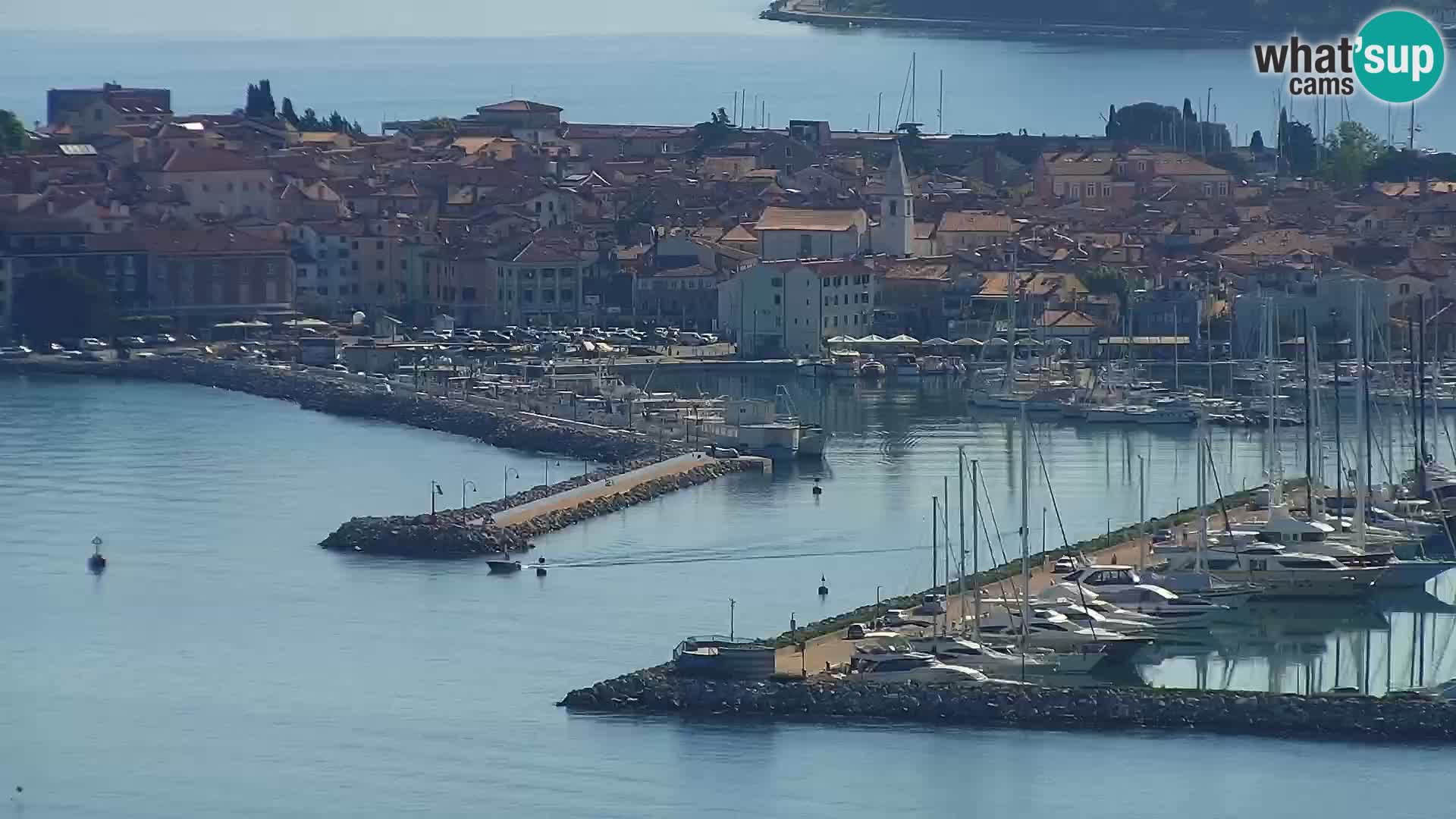 Izola webcam – Herrliche Aussicht von Belvedere Hotels