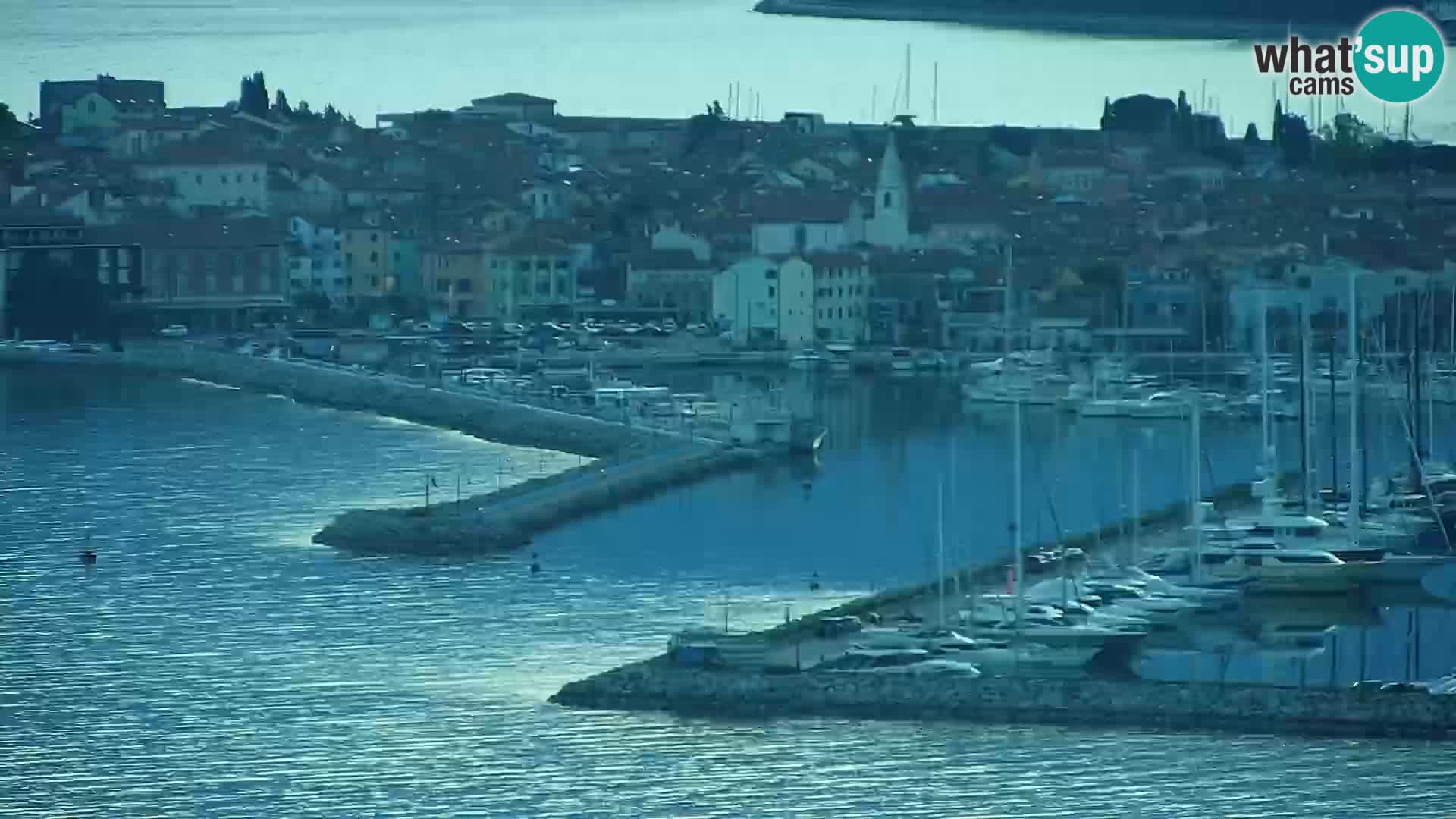 Izola webcam – Herrliche Aussicht von Belvedere Hotels