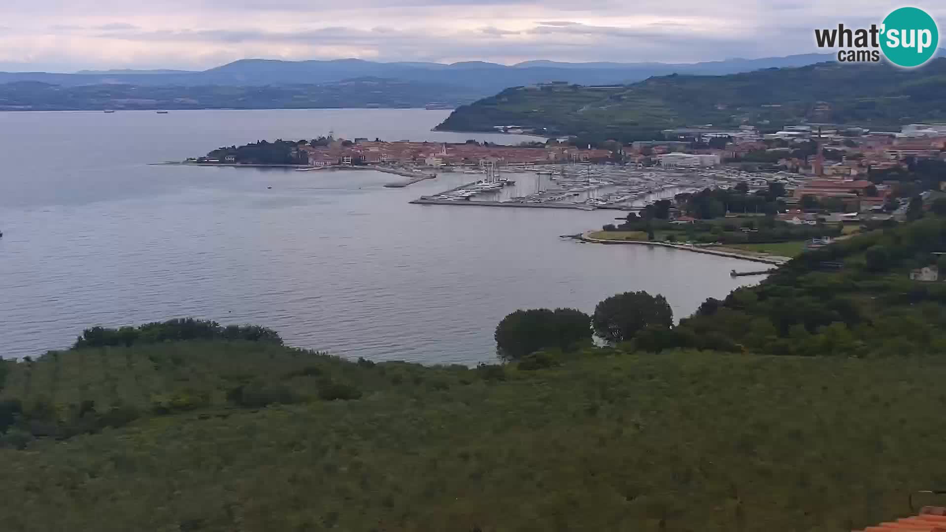 Izola webcam – Herrliche Aussicht von Belvedere Hotels