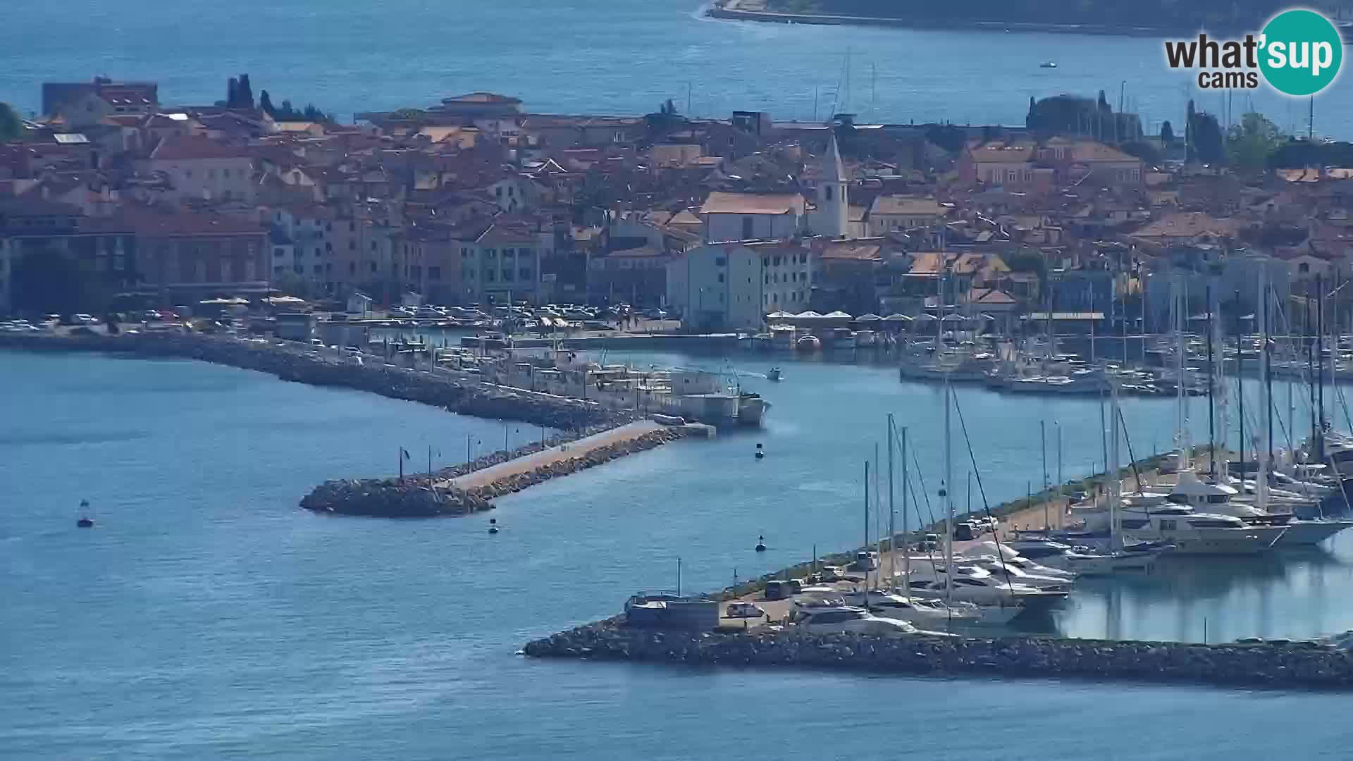 Spletna kamera Izola – plaža San Simon