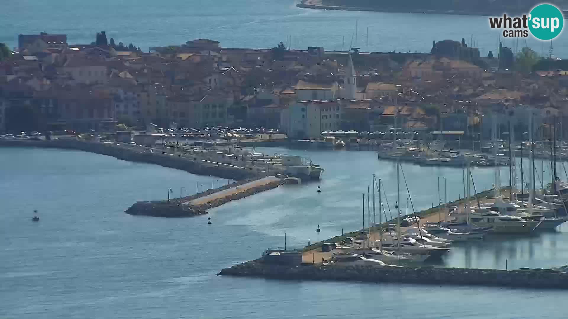 Izola webcam – Herrliche Aussicht von Belvedere Hotels