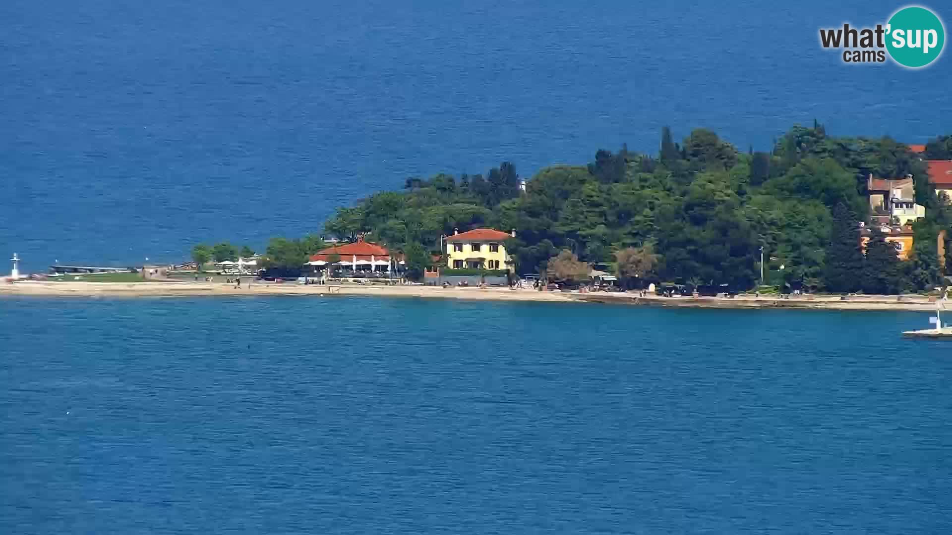 Webcam Izola – Live streaming from San Simon beach