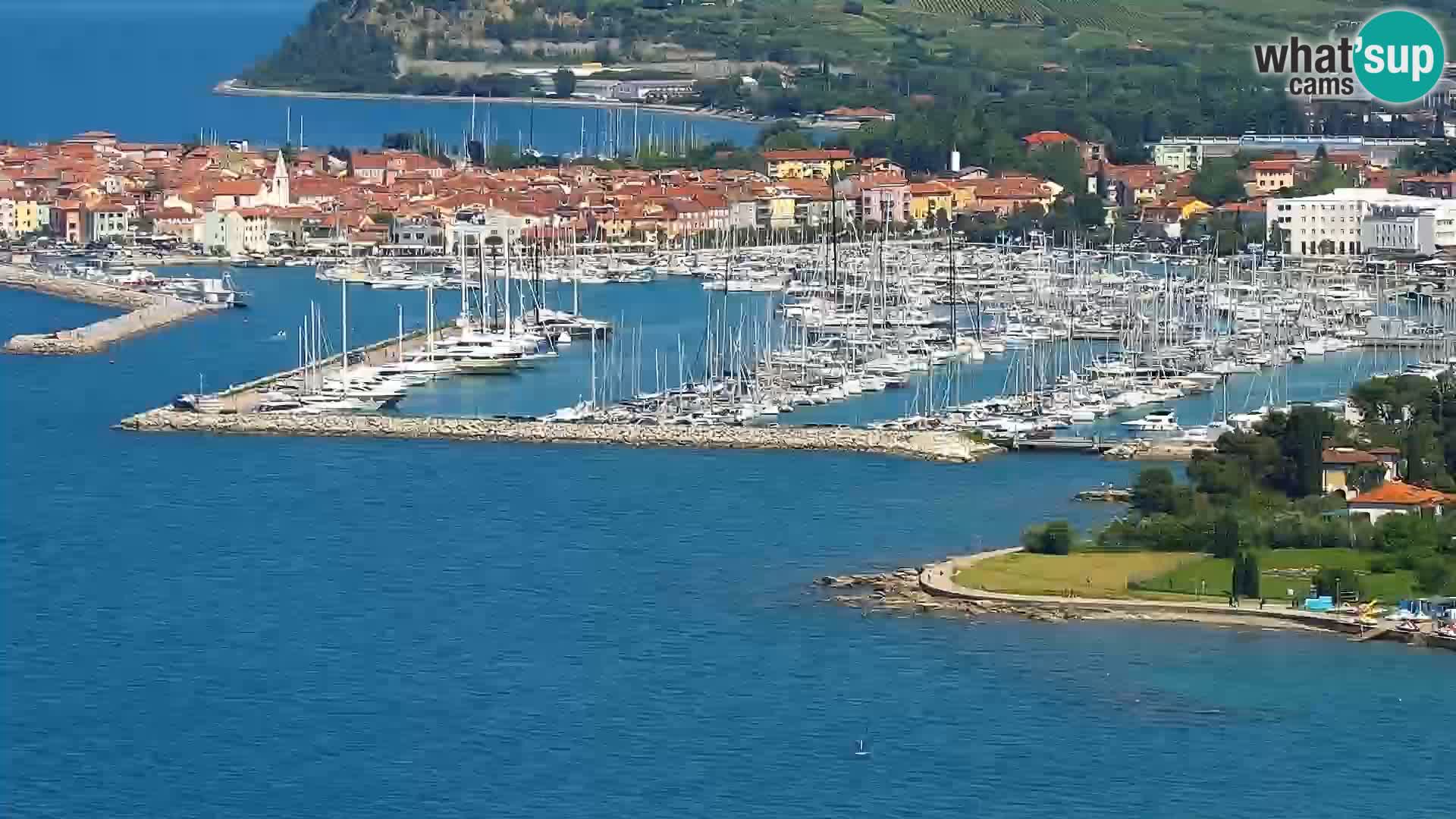 Web Kamera Izola – plaža San Simon
