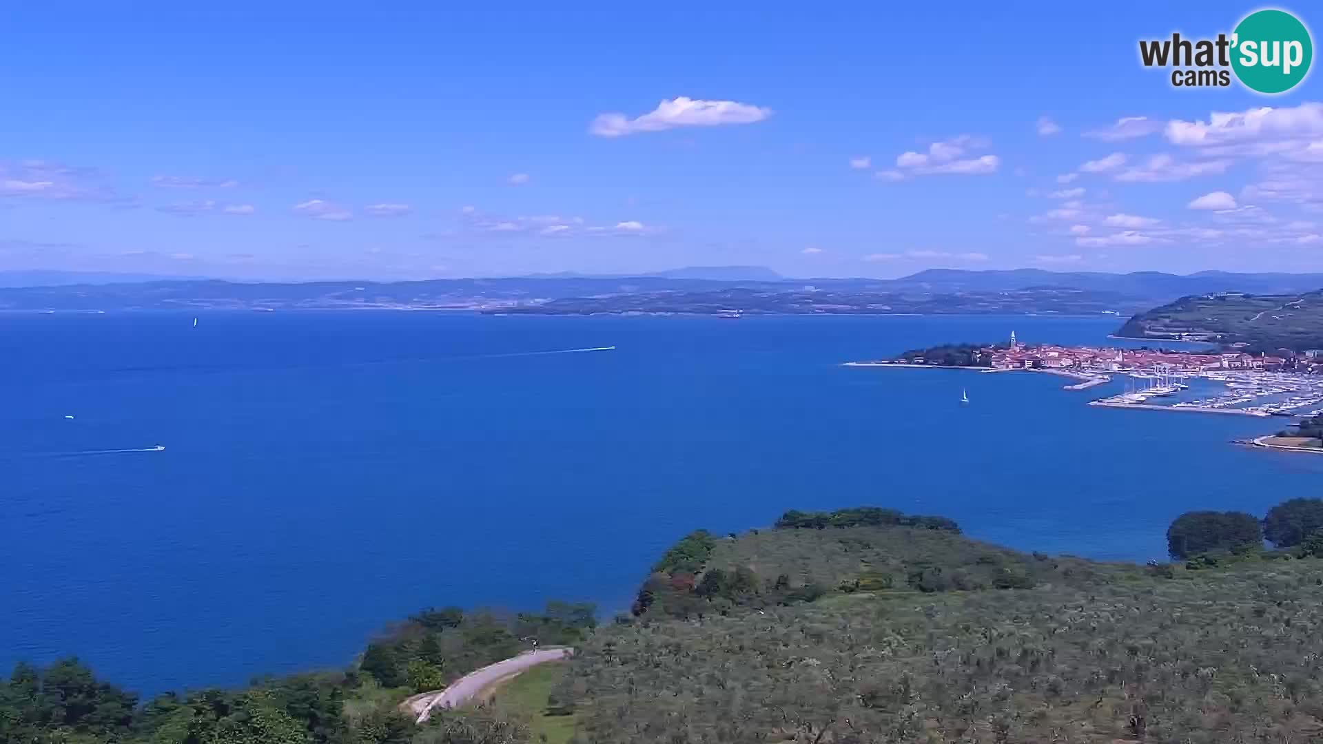 Izola webcam – Herrliche Aussicht von Belvedere Hotels