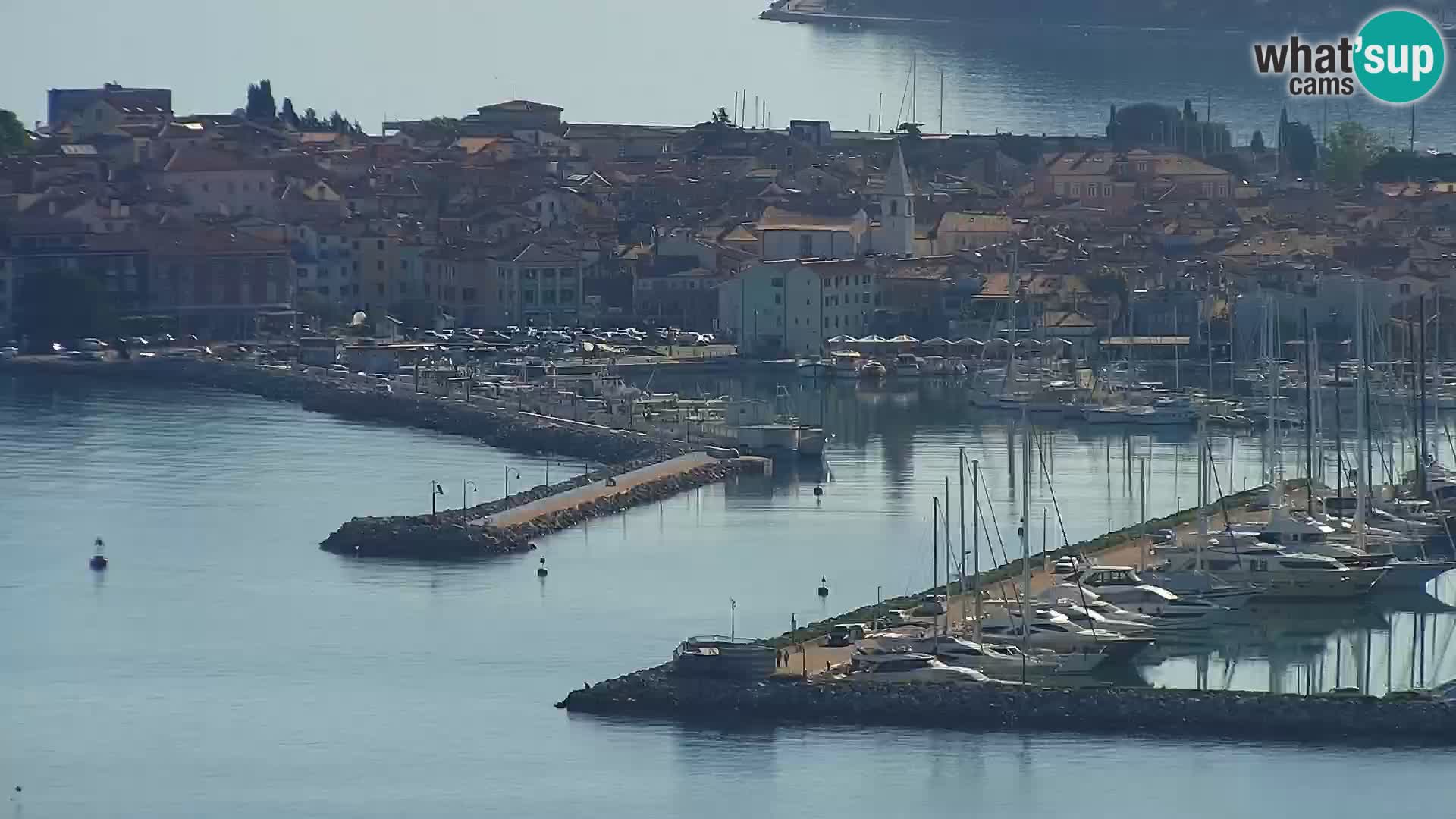 Webcam Izola – playa San Simon