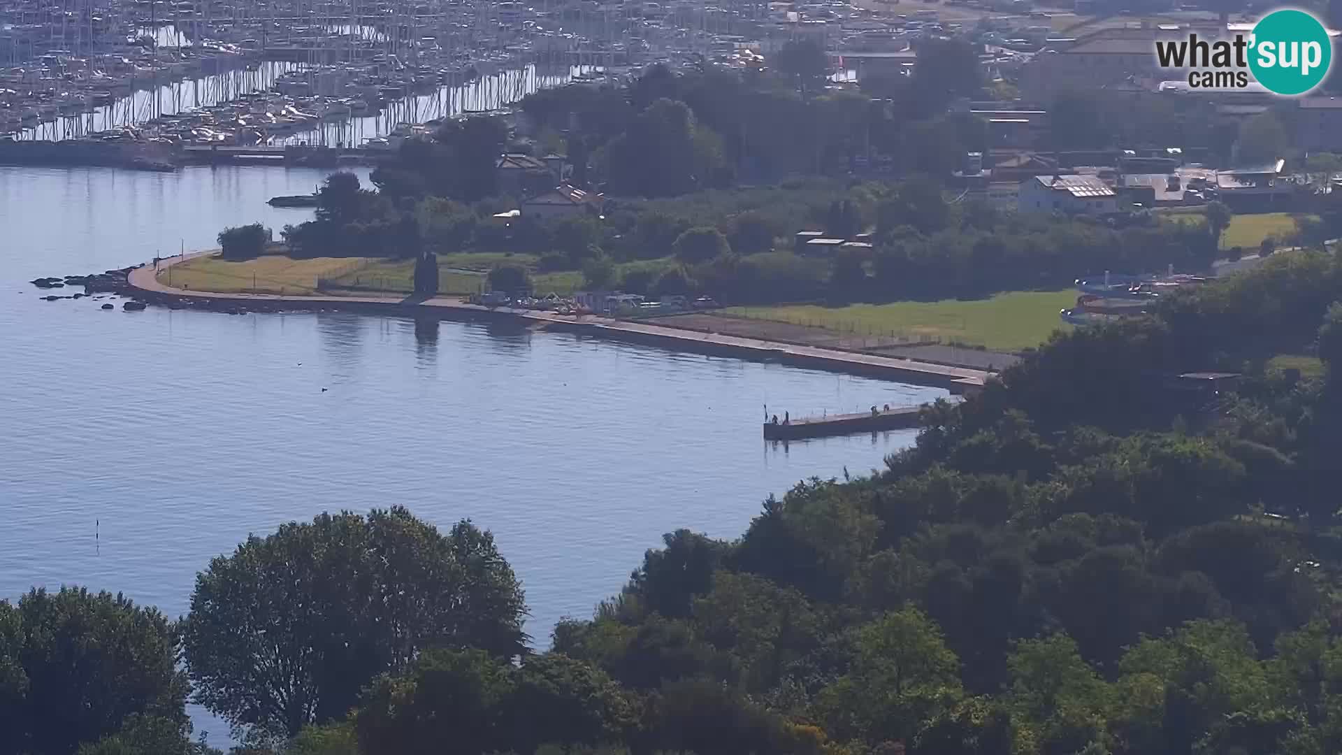 Webcam Izola – Live streaming from San Simon beach