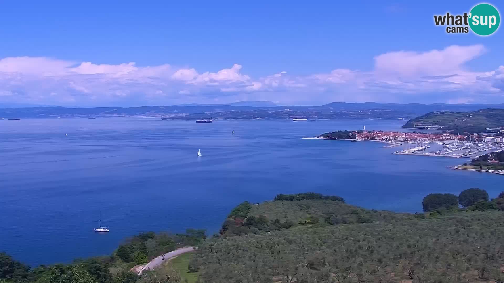 Webcam live Izola – strand San Simon
