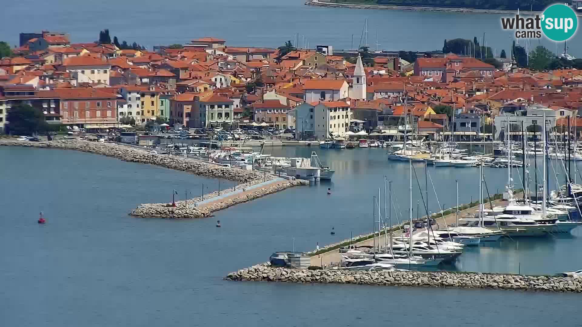 Spletna kamera Izola – plaža San Simon