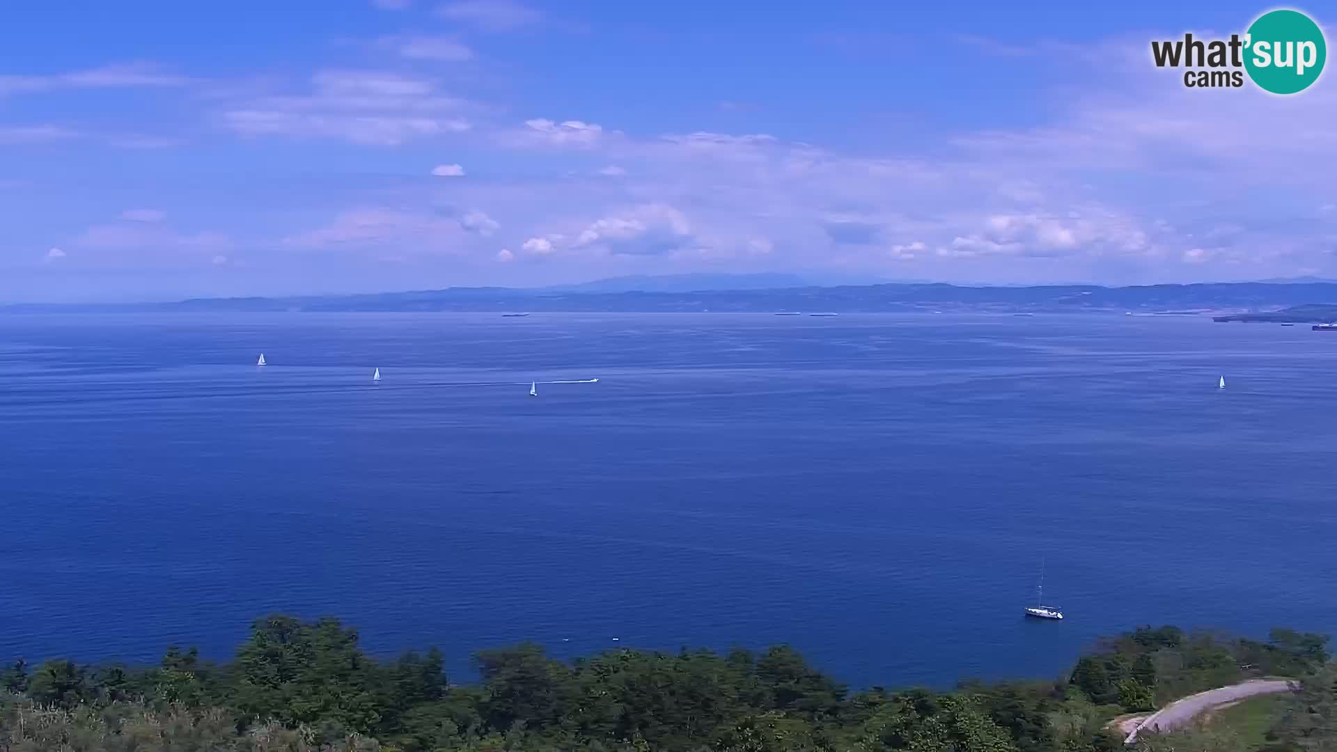 Webcam live Isola – spiaggia San Simone