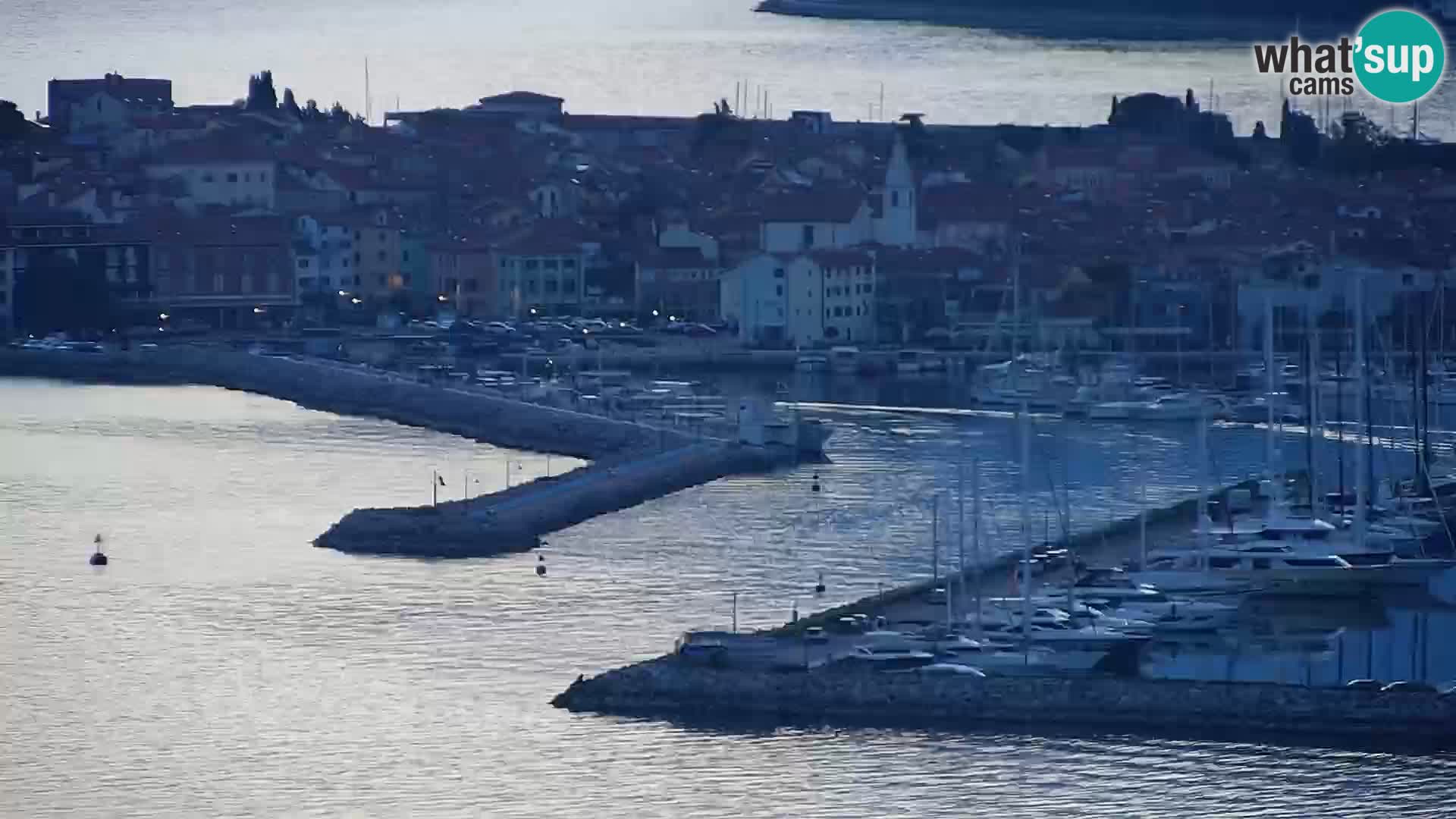 Izola webcam – Herrliche Aussicht von Belvedere Hotels
