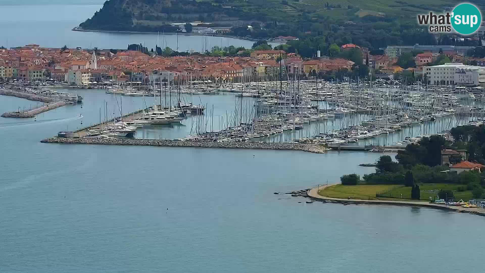 Webcam Izola – plage San Simon