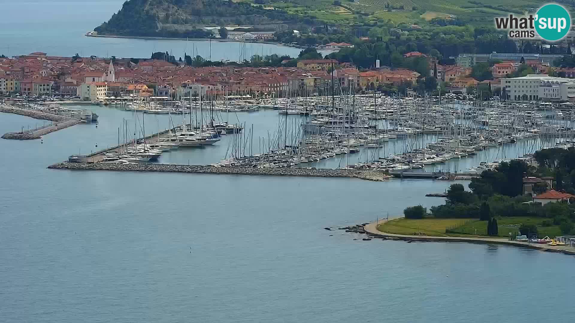 Webcam Izola – Live streaming from San Simon beach