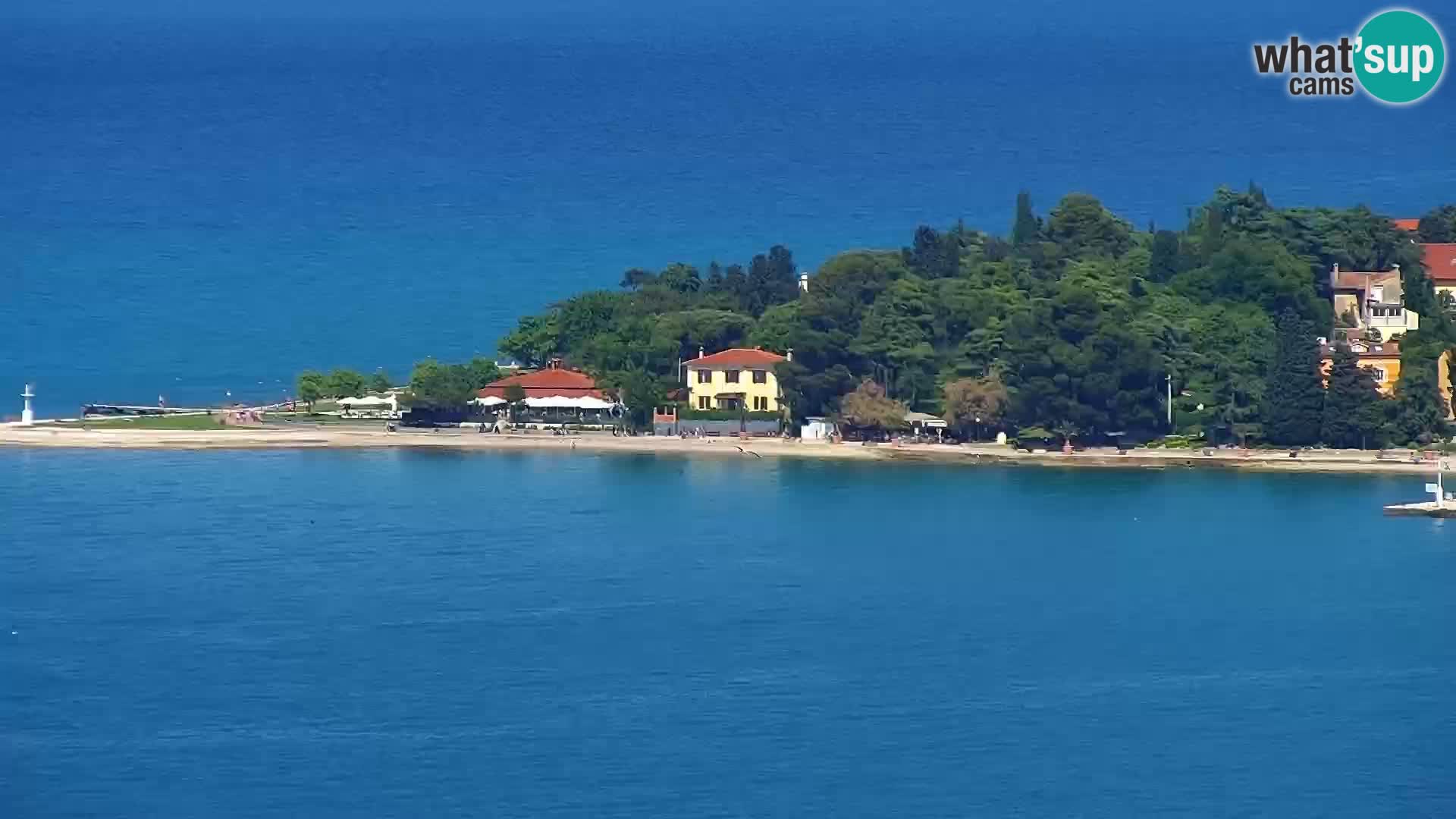 Webcam Izola – Live streaming from San Simon beach