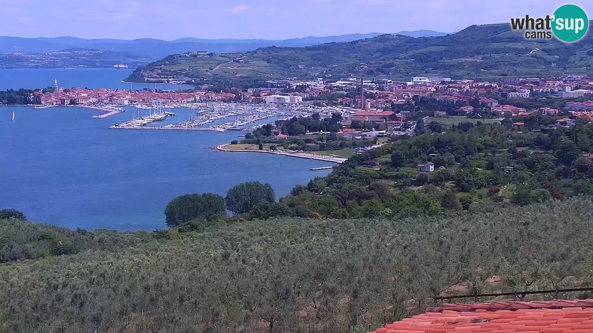 Webcam Izola – Live streaming from San Simon beach
