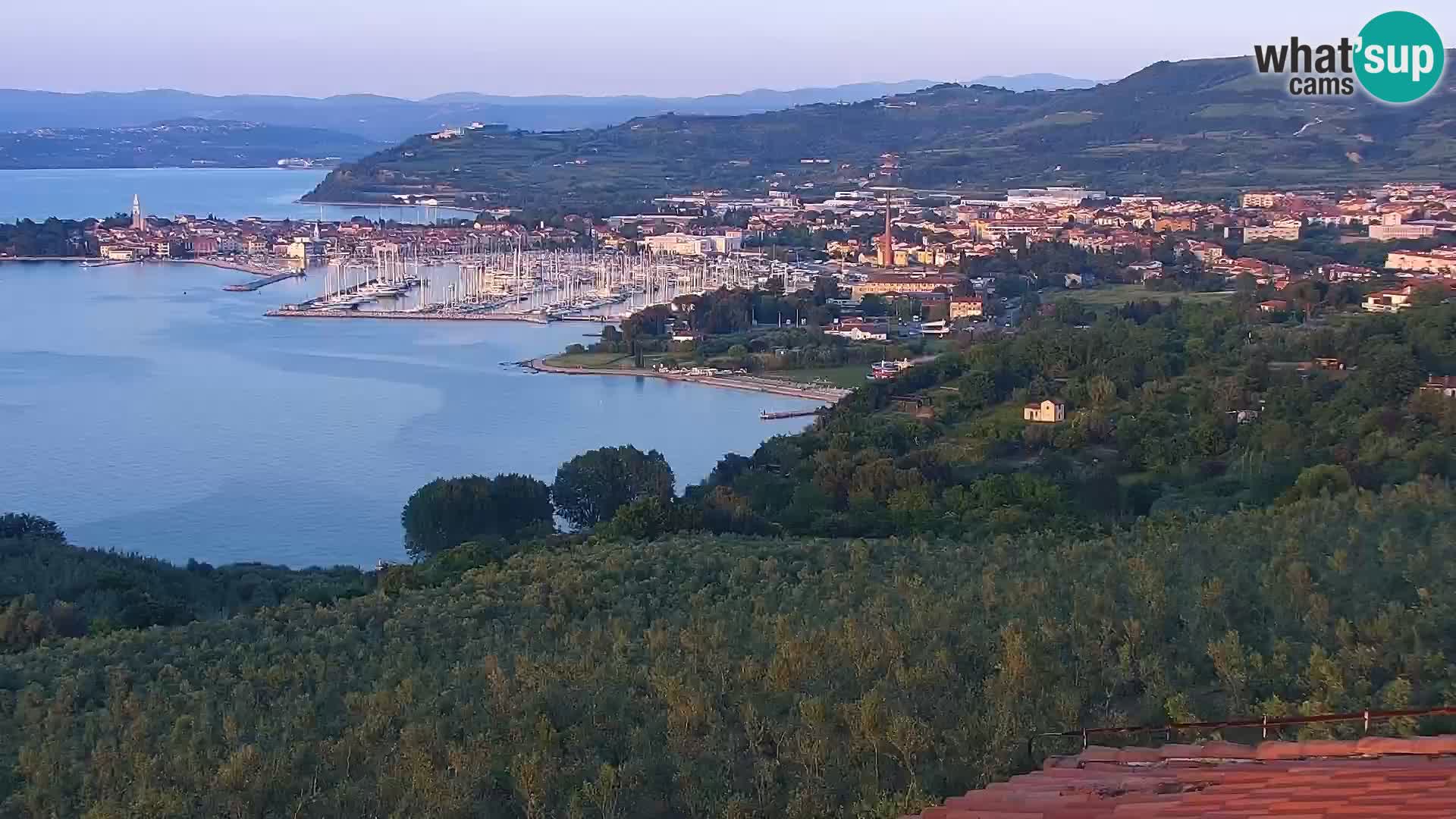 Web Kamera Izola – plaža San Simon