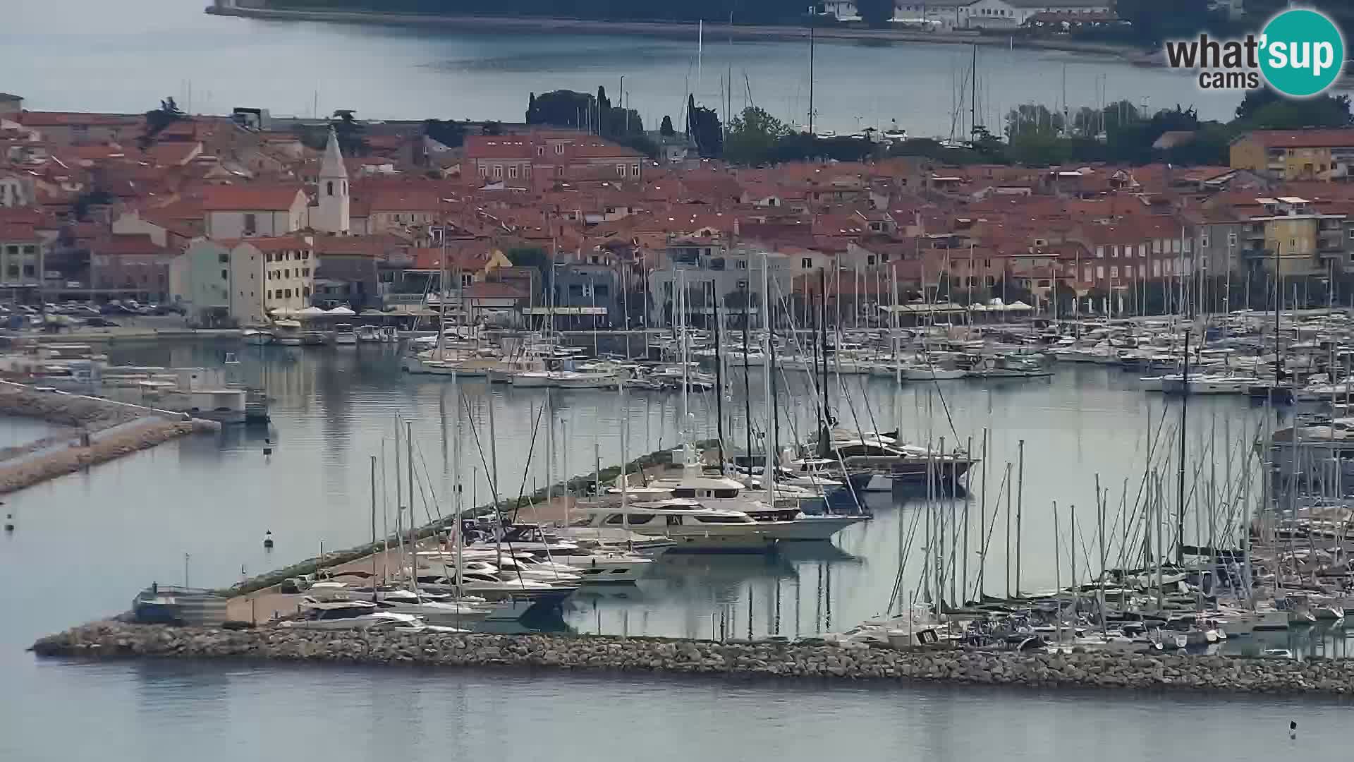 Webcam Izola – Live streaming from San Simon beach