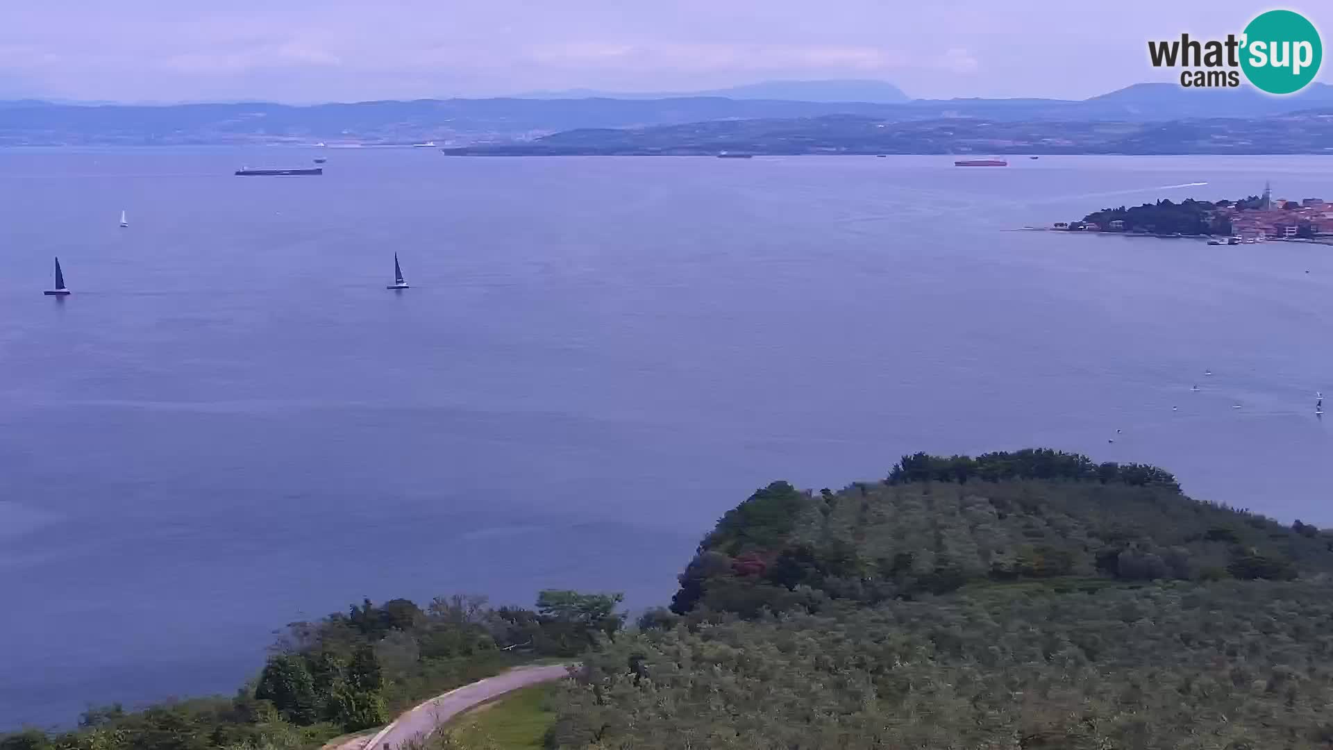 Webcam live Izola – strand San Simon