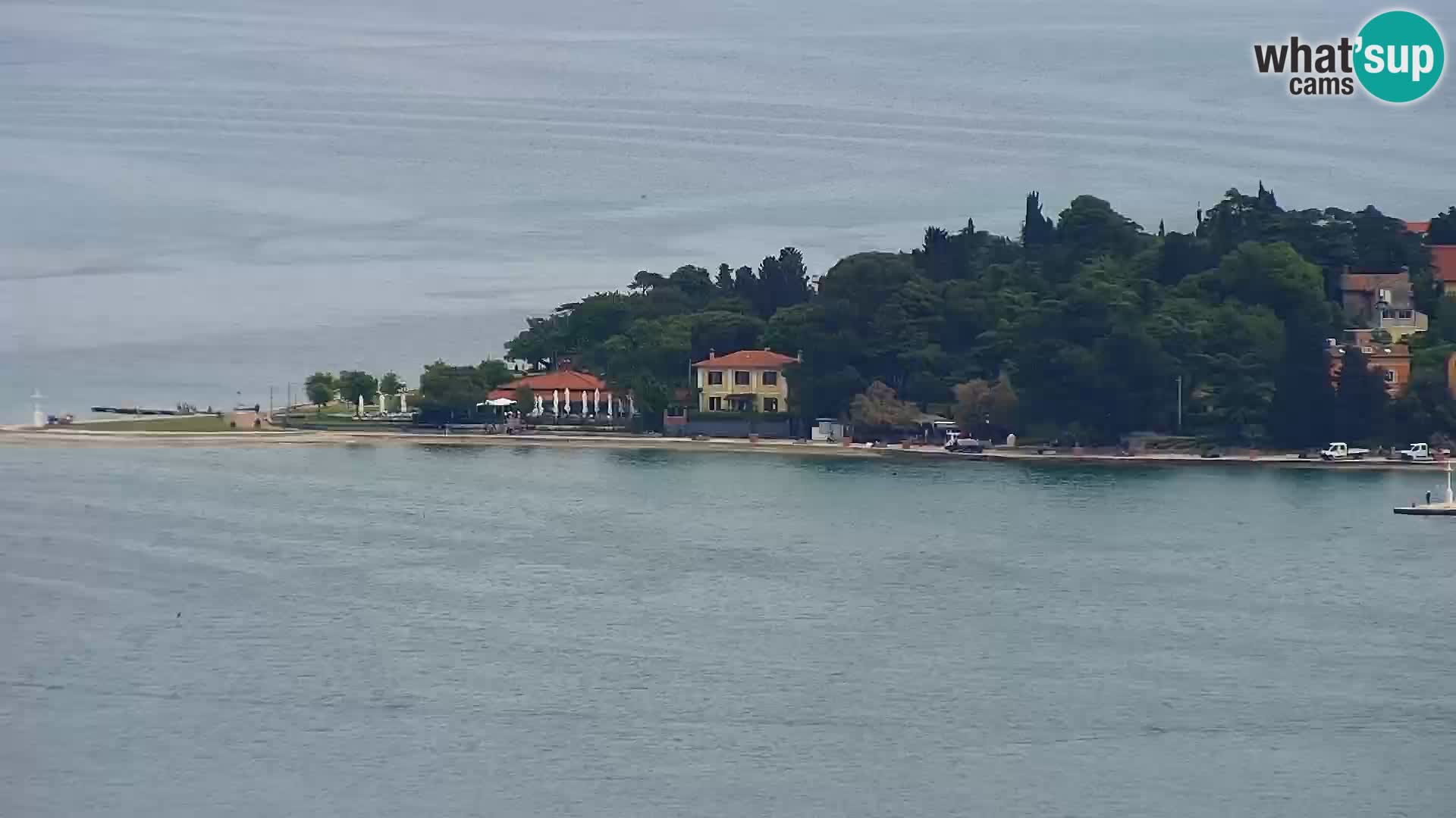 Webcam Izola – Live streaming from San Simon beach